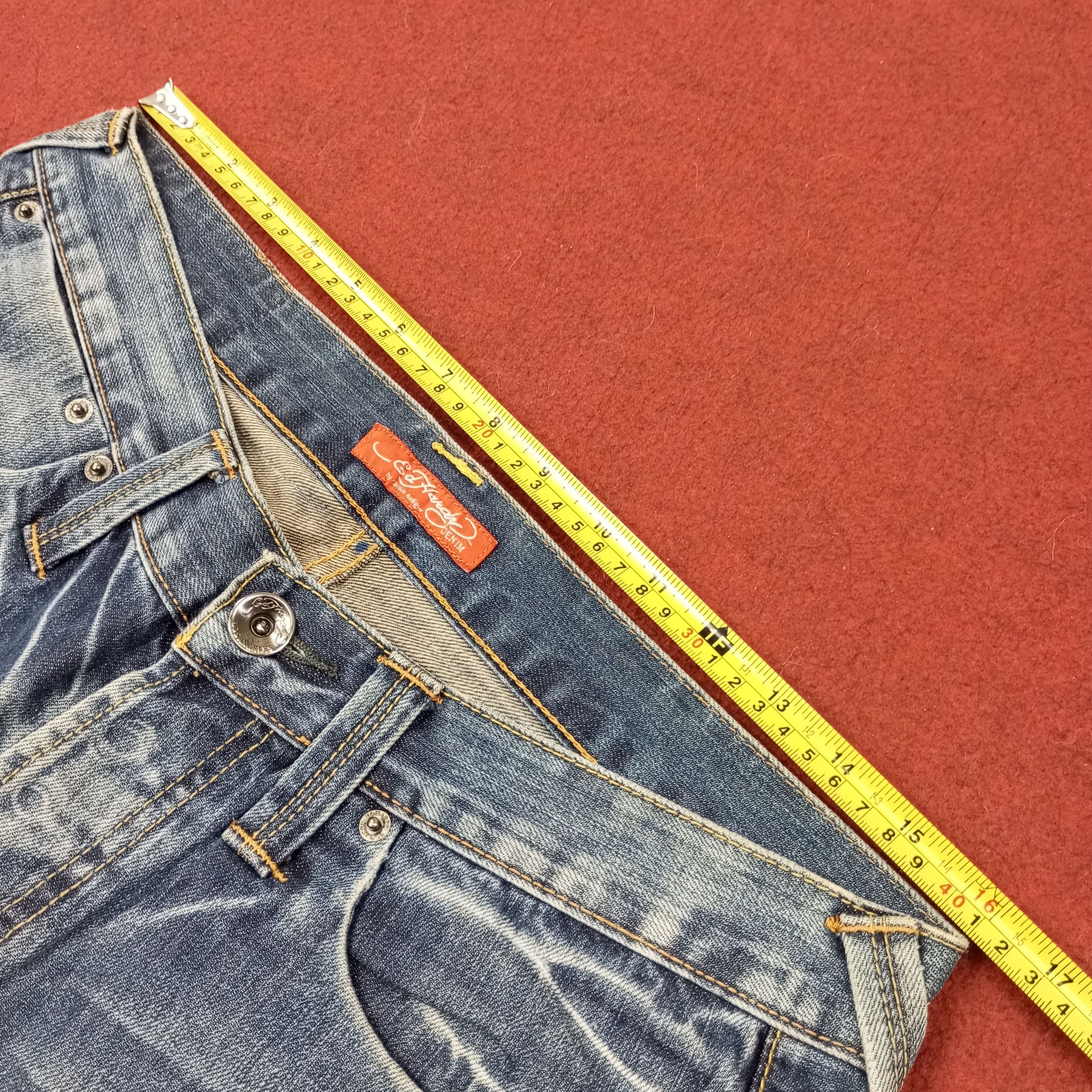 Ed Hardy Ed Hardy by Christian Audigier Custom Art Jeans c228n2 Size US 32 / EU 48 - 7 Thumbnail