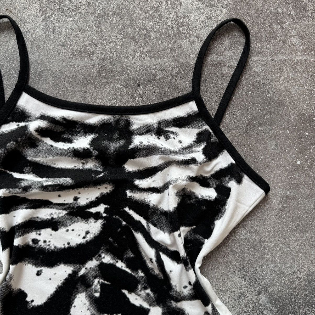 Hysteric Glamour Amazing Y2K Skeleton Printed Goth Rave Punk Tank Top Size M / US 6-8 / IT 42-44 - 5 Thumbnail