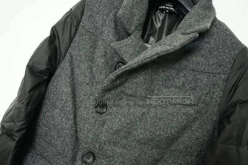 Comme des Garcons Comme Des Garcons Mid-Length Down Jacket Size S / US 4 / IT 40 - 4 Thumbnail