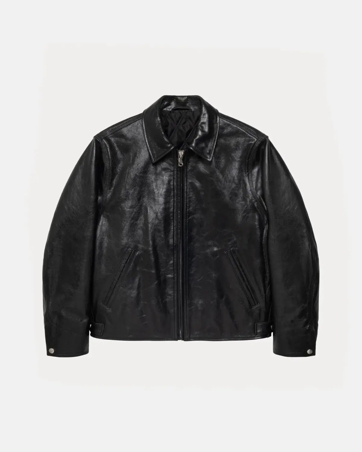 Stussy Leather Garage Jacket Size US L / EU 52-54 / 3 - 2 Thumbnail