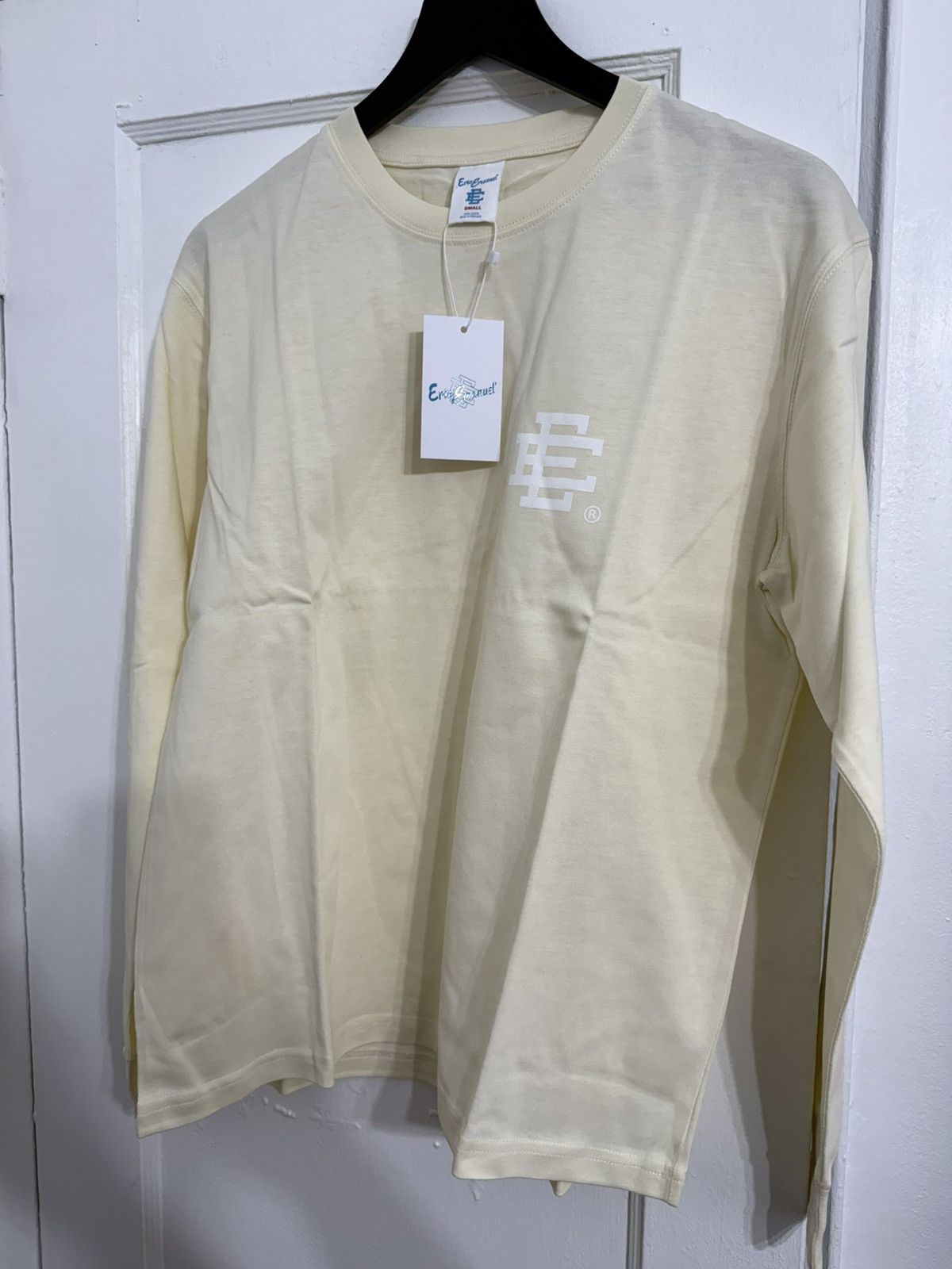 Eric Emanuel EE Offwhite Longsleeve T Size US S / EU 44-46 / 1 - 1 Thumbnail