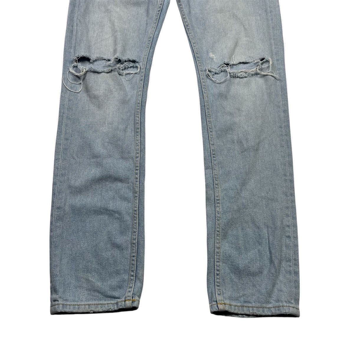 Sandro Sandro Etroit Streetwear Blue Denim Jeans Men’s Size US 31 - 2 Thumbnail