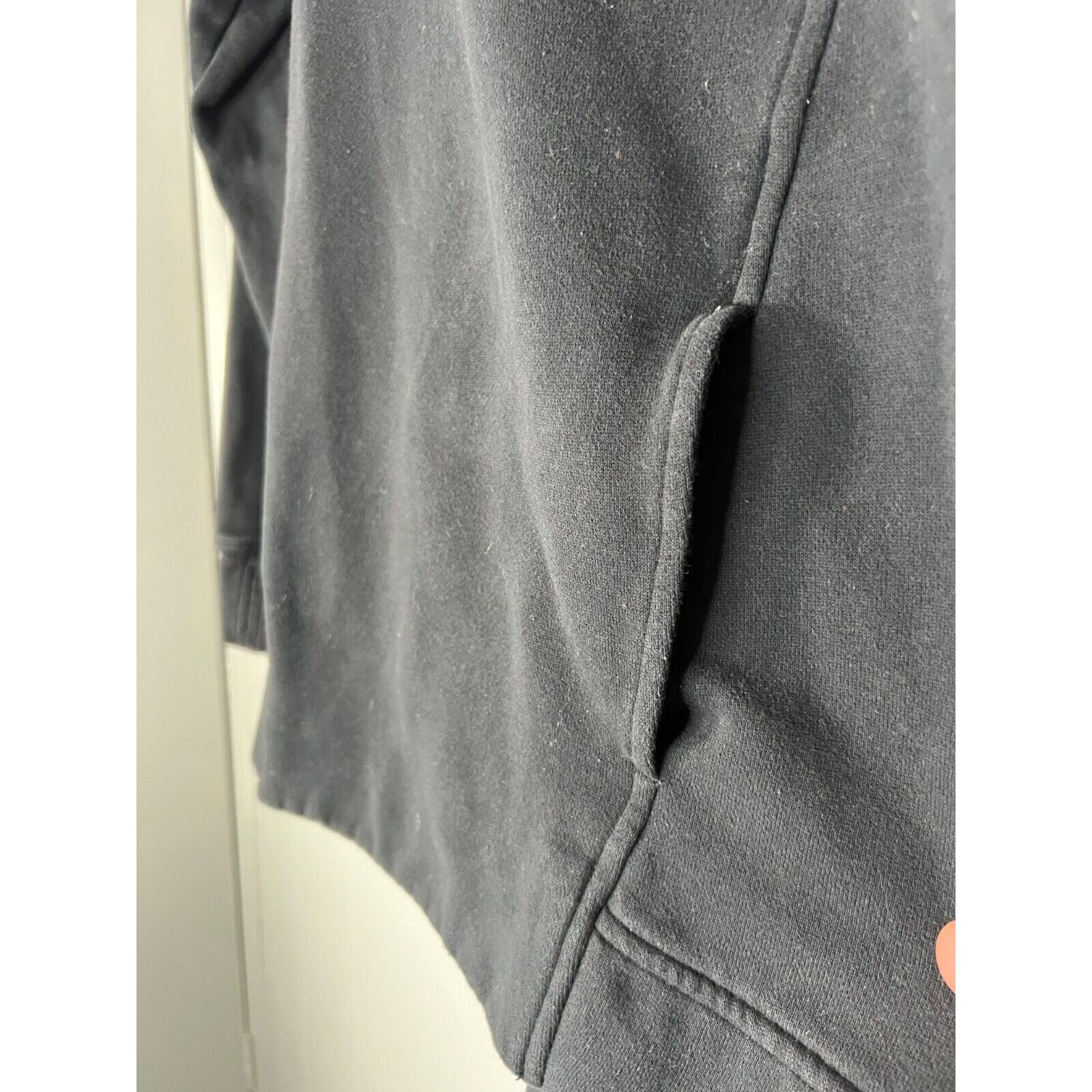 Lululemon Lululemon Fleece Please Black Sweatshirt Pullover Hoodie Ath Size M / US 6-8 / IT 42-44 - 4 Thumbnail