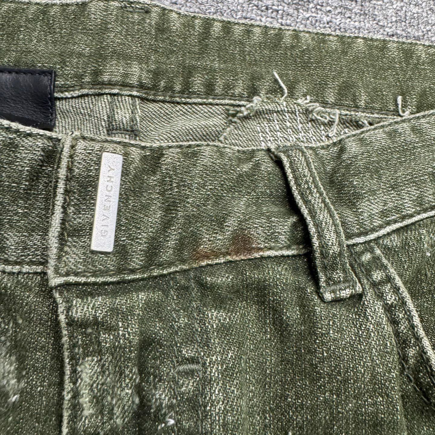 Givenchy Givenchy Tie-Dye Denim Pants. Size US 34 / EU 50 - 3 Thumbnail