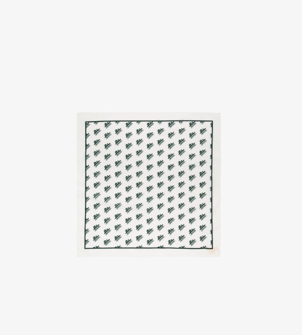 Aime Leon Dore ALD Aime Unisphere Repeat Print Bandana Cream & Green Size ONE SIZE - 1 Thumbnail