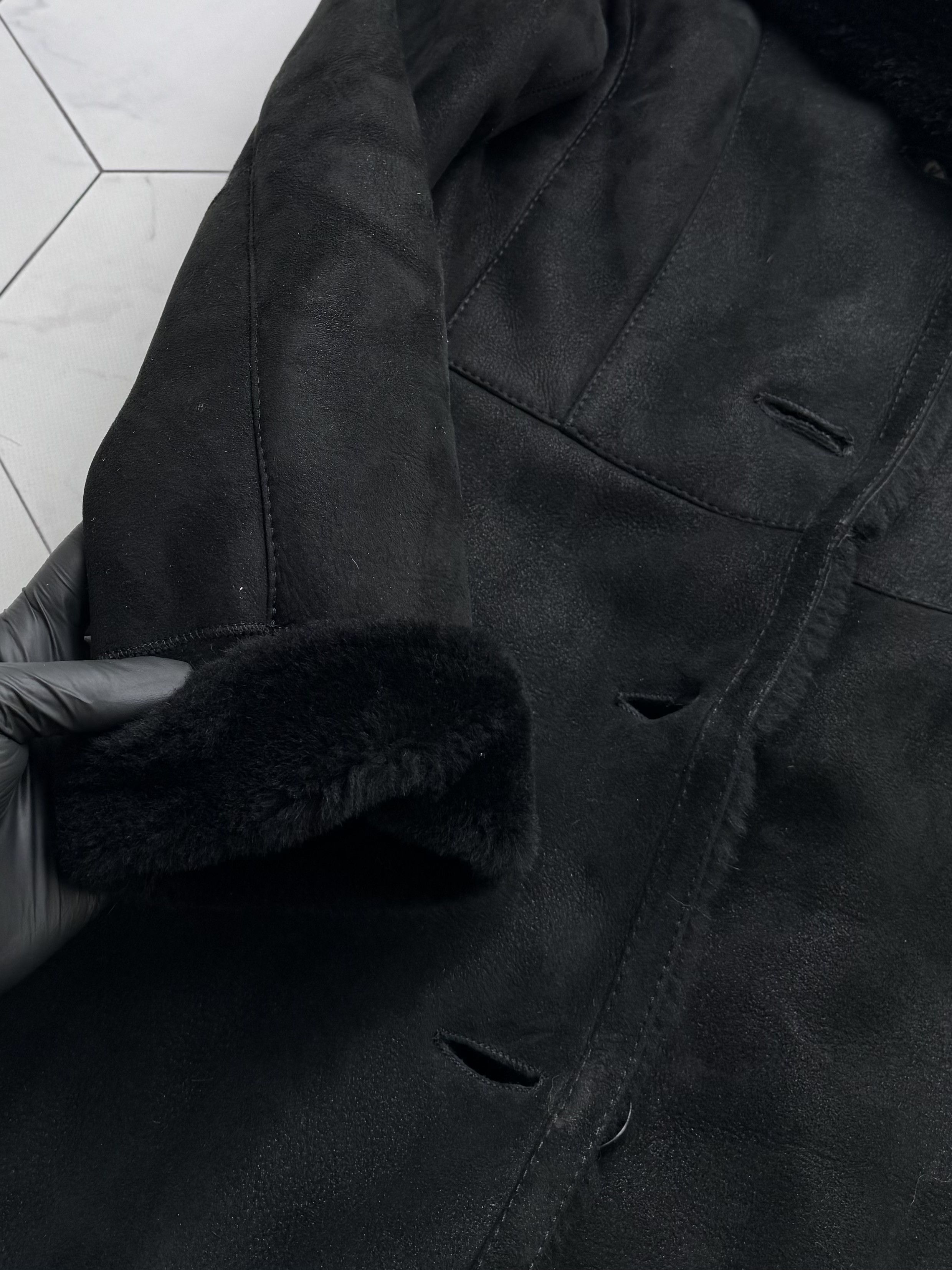 Vintage Vintage Real Sheepskin Coat Hooded Shearling Leather Coat B4 Size S / US 4 / IT 40 - 9 Thumbnail