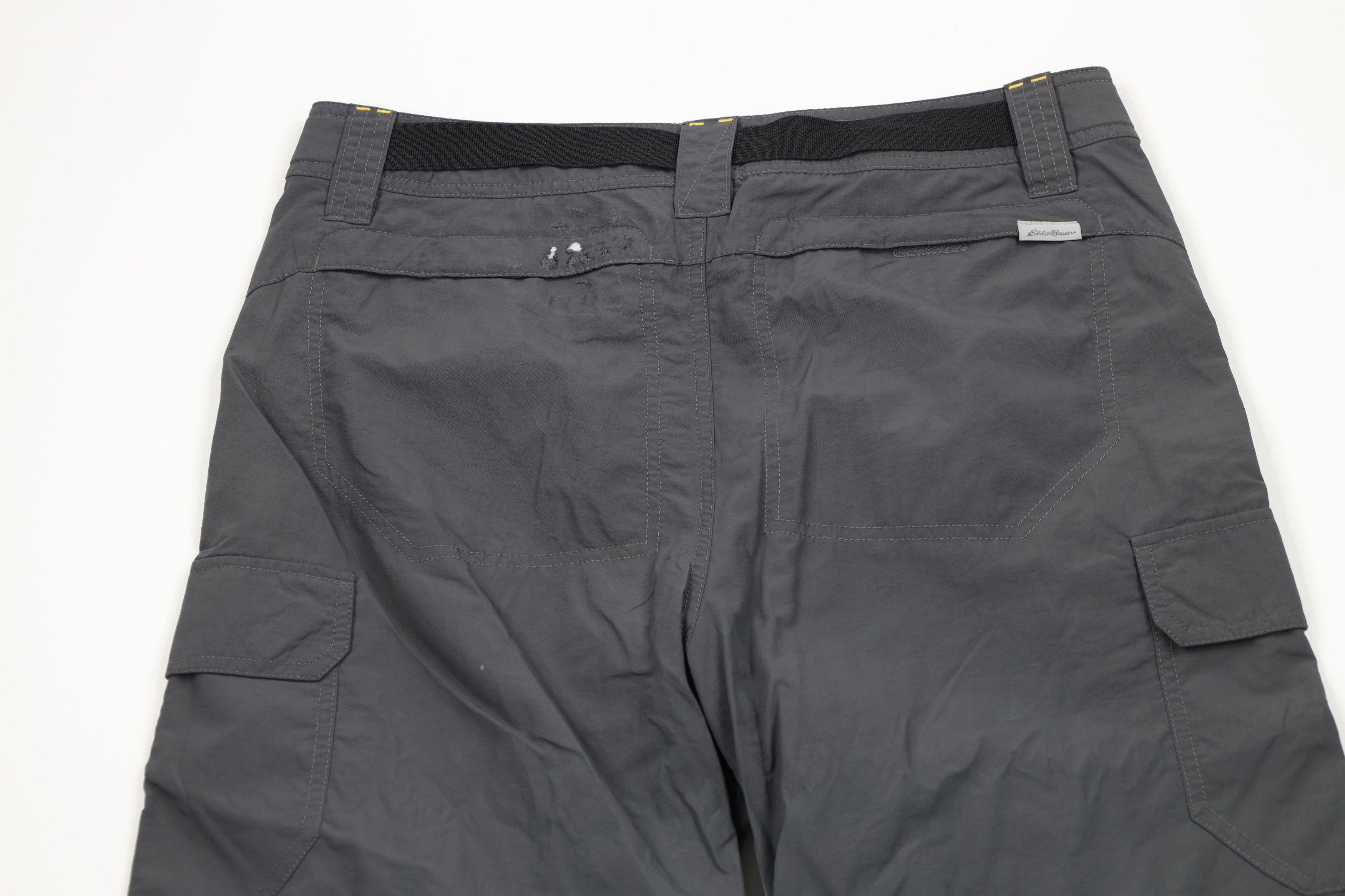 Eddie Bauer × Vintage Vintage Y2K Eddie Bauer Convertible Cargo Pants Shorts Size US 34 / EU 50 - 10 Thumbnail