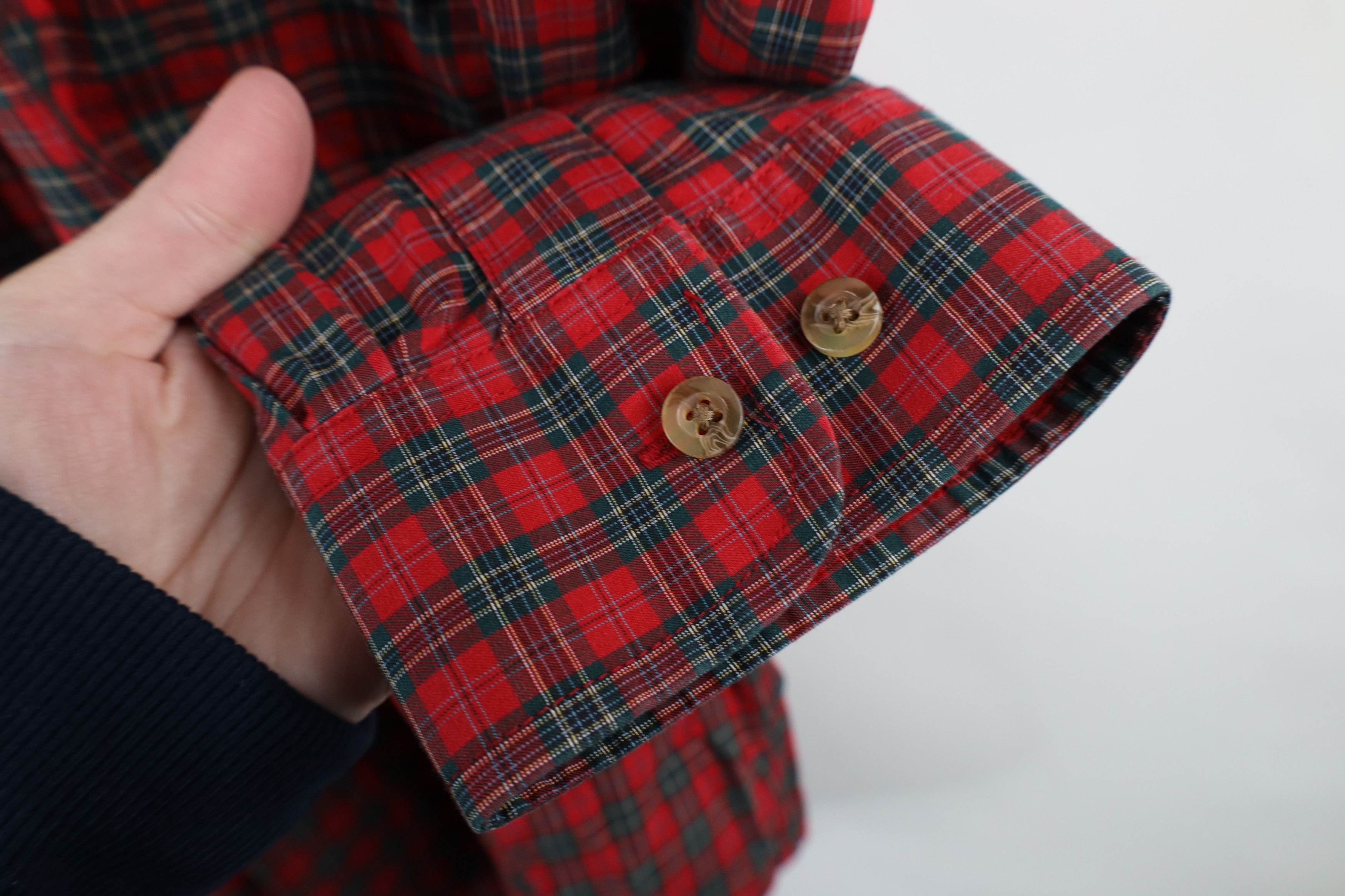 L.L. Bean × Vintage Vintage LL Bean Wrinkle Resistant Collared Button Down Shirt Size US L / EU 52-54 / 3 - 4 Thumbnail