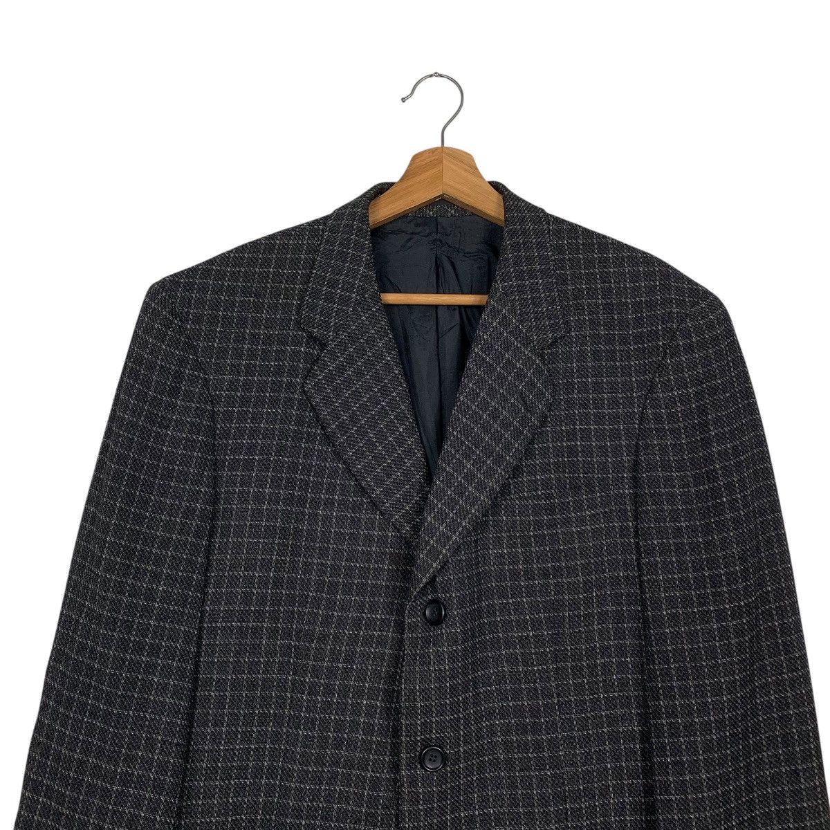 Lanvin Lanvin Studio Wool Plaid Casual Jacket Size US M / EU 48-50 / 2 - 2 Thumbnail