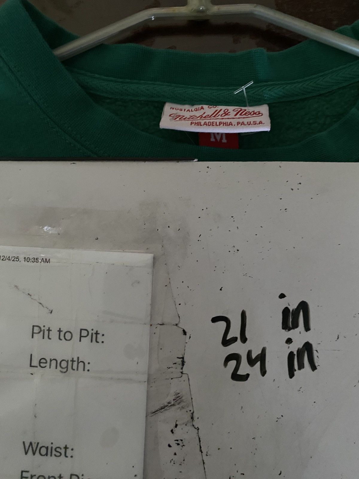 Mitchell & Ness NFL Mitchell & Ness Philadelphia Eagles Crewneck Size US M / EU 48-50 / 2 - 4 Thumbnail