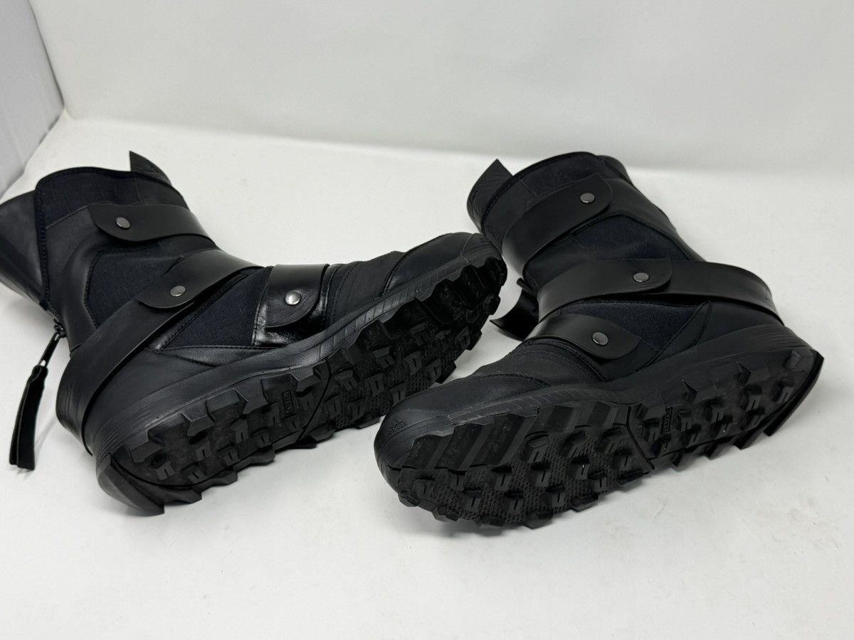 Yohji Yamamoto Yohji Yamamoto AW17 leather and neoprene boots Size US 10 / EU 43 - 4 Thumbnail