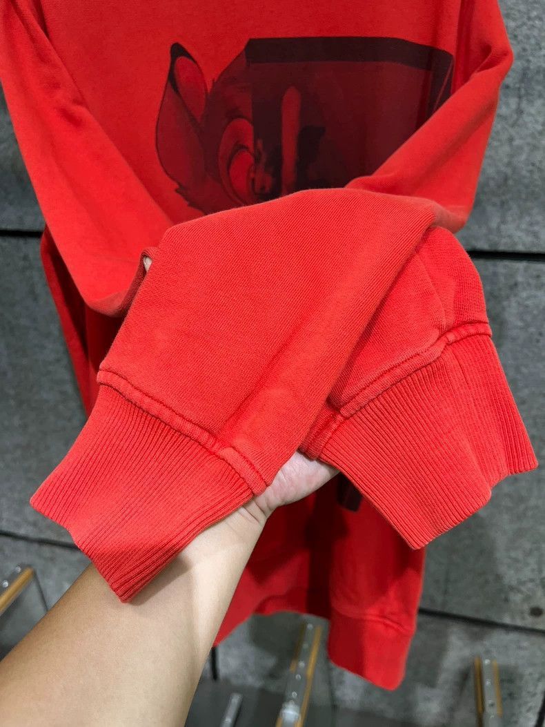 Givenchy Givenchy Givenchy Red Bambi Sweatshirt Size S -2507 Size US S / EU 44-46 / 1 - 4 Thumbnail