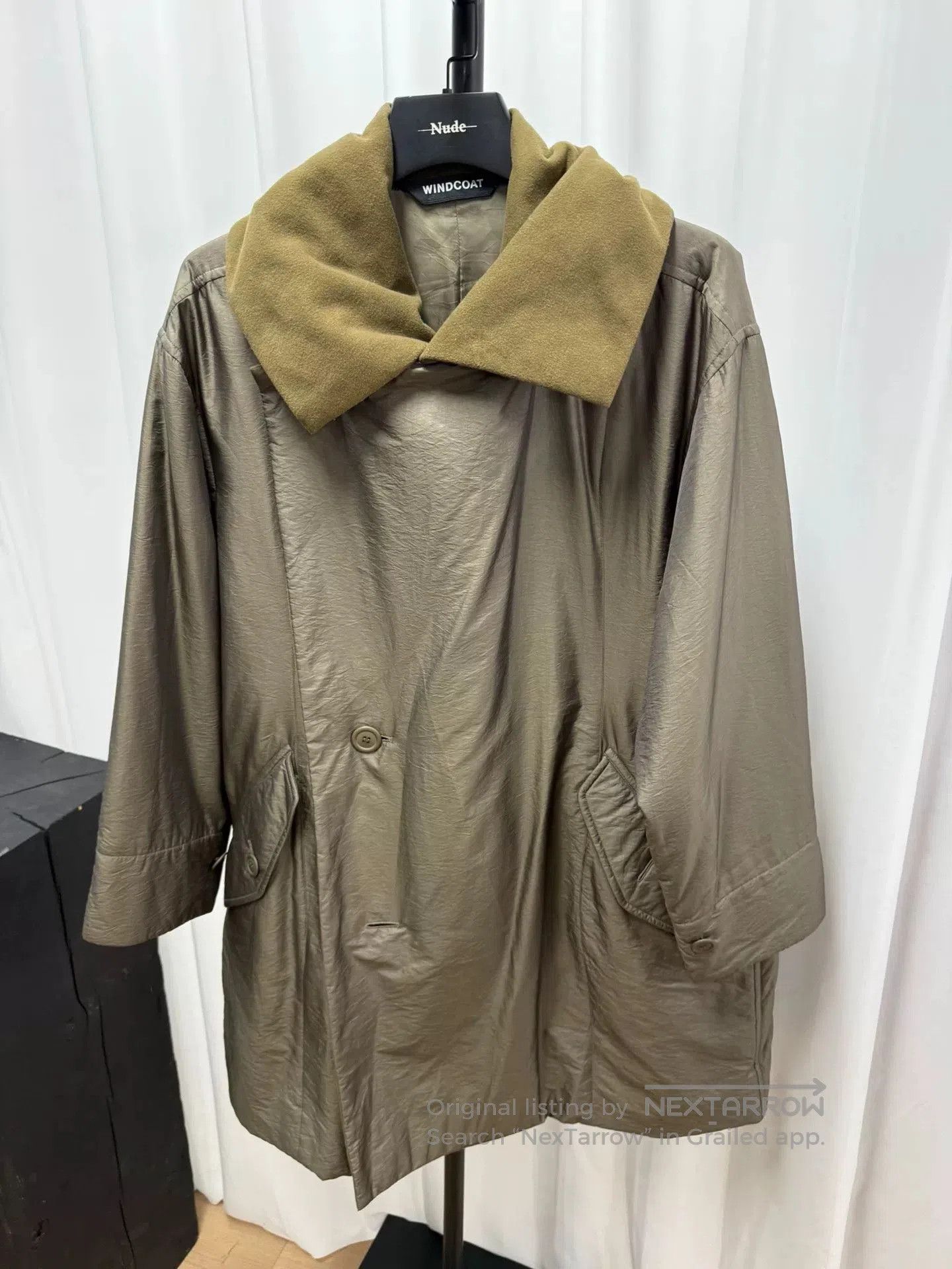 Issey Miyake issey miyake oversized windcoat with large collar. Size US XXL / EU 58 / 5 - 4 Thumbnail