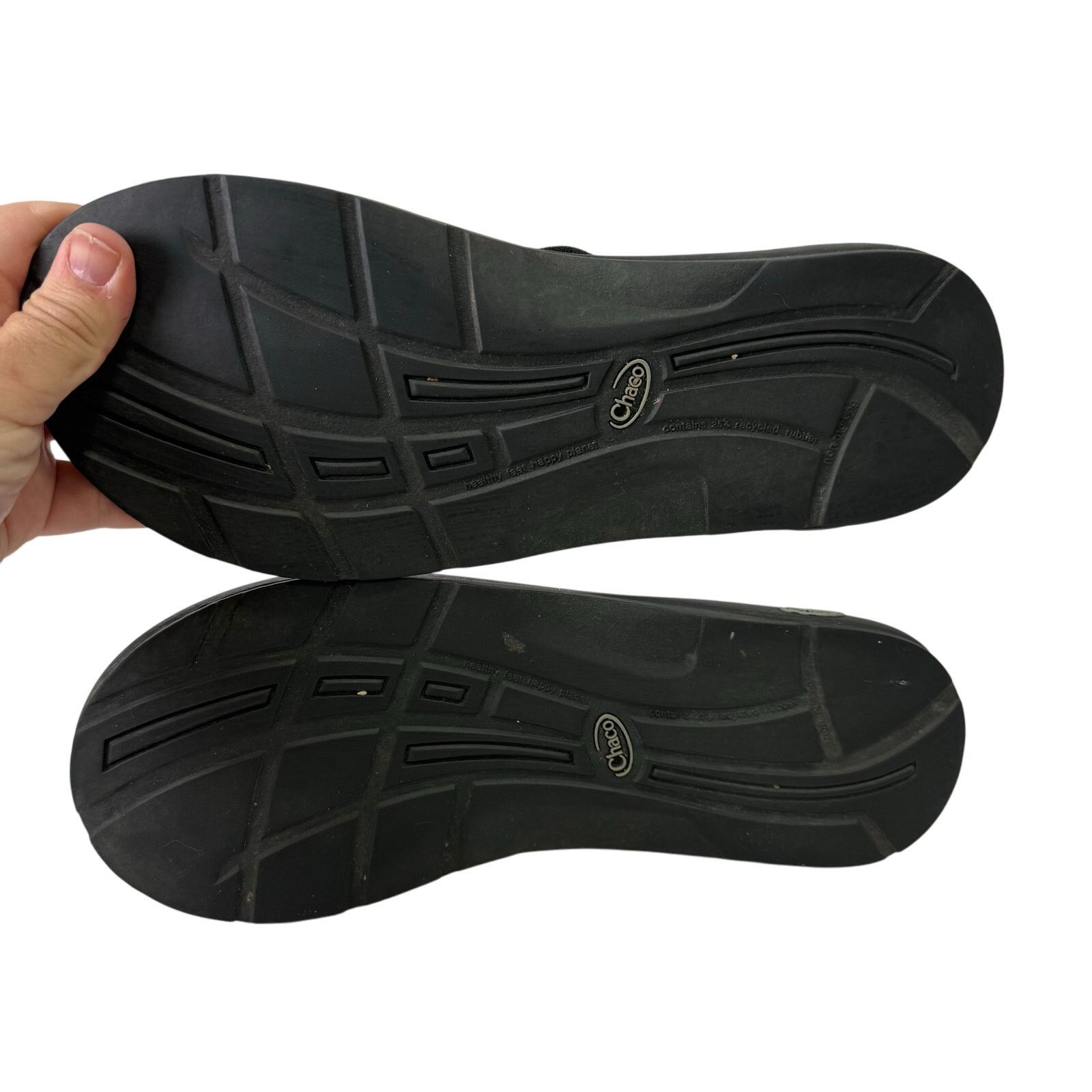 Chaco Chaco Men’s Classic Flip Flops sz 13 Black #25-N Size US 13 / EU 46 - 2 Thumbnail