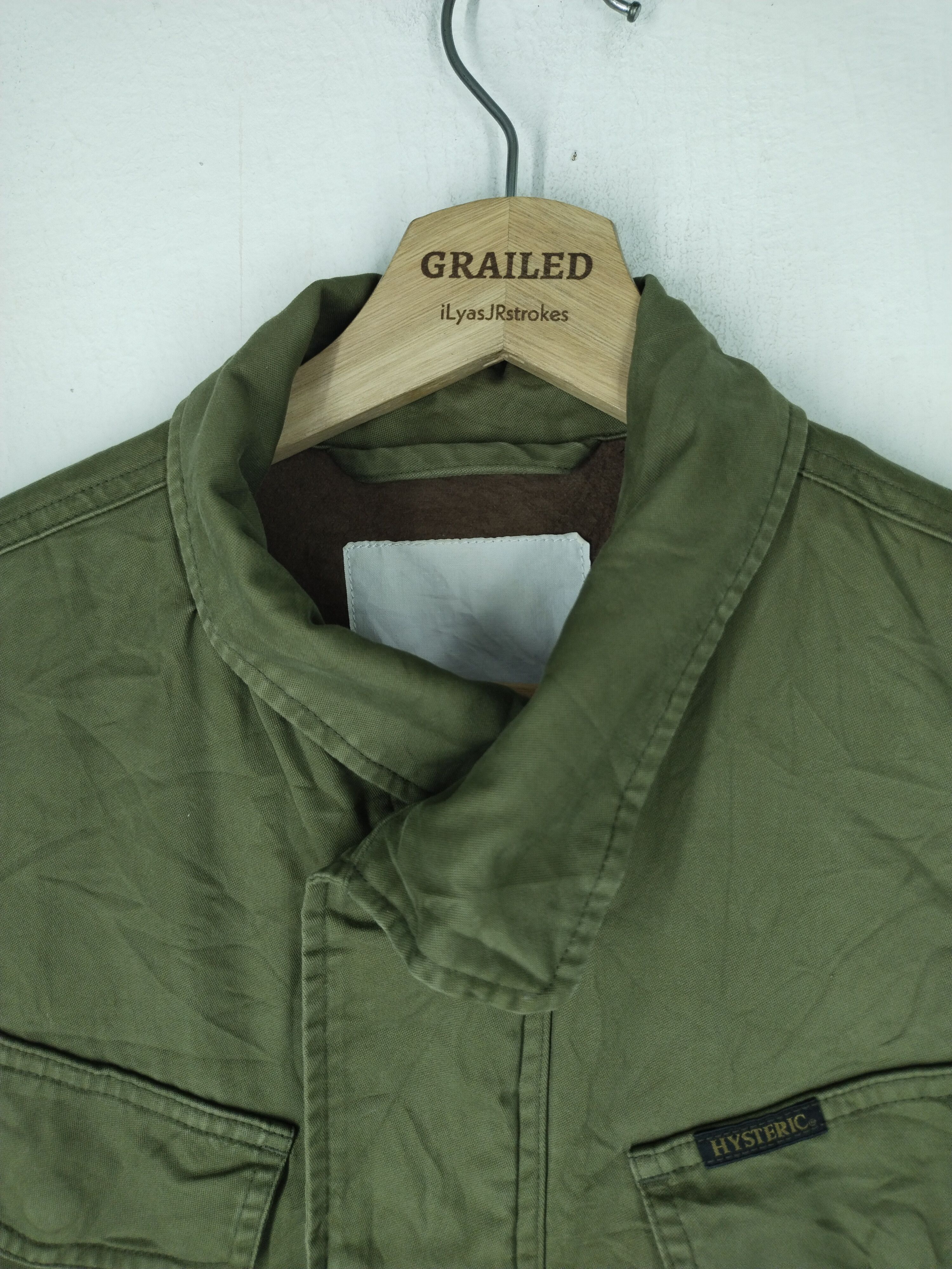 Hysteric Glamour Vtg Hysteric Glamour Army Green Jacket Size US M / EU 48-50 / 2 - 6 Thumbnail