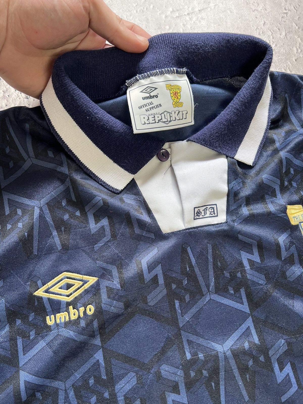 Umbro × Vintage Vintage Scotland Home jersey t-shirt 92/93 Size US M / EU 48-50 / 2 - 5 Thumbnail