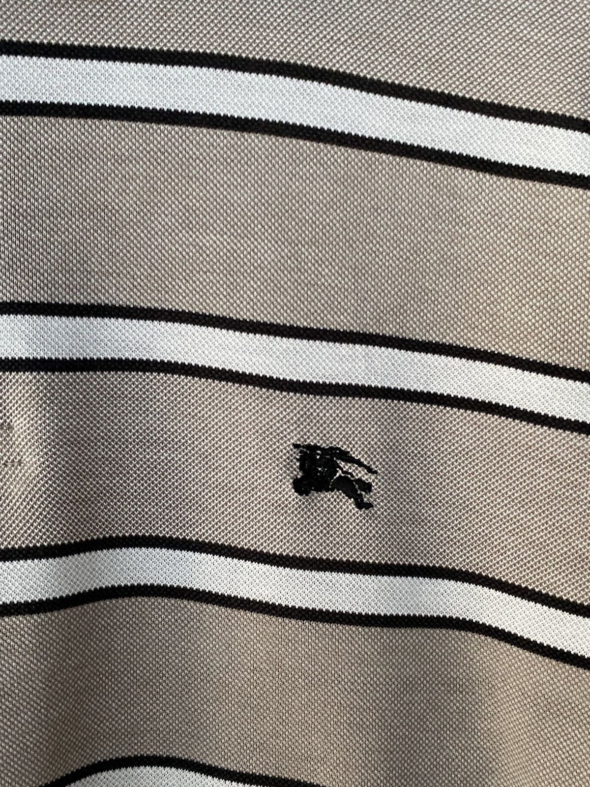 Burberry Vintage Burberry London Stripes Polo Shirt Size US M / EU 48-50 / 2 - 3 Thumbnail