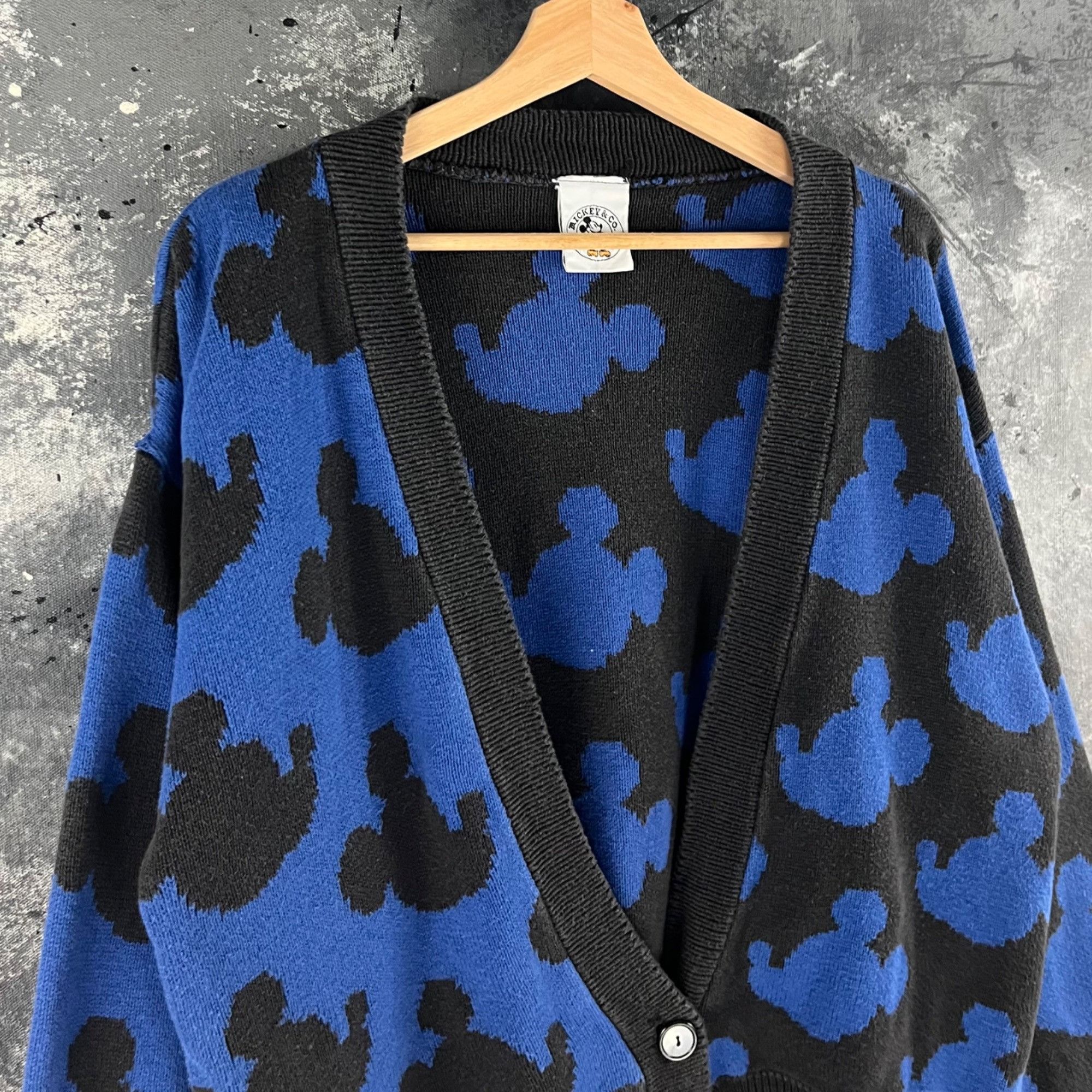 Disney × Vintage Vintage 90’s Mickey Mouse Caridgan Size US M / EU 48-50 / 2 - 2 Thumbnail
