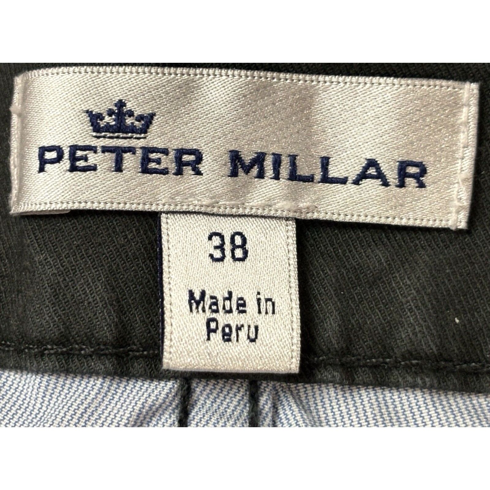 Peter Millar Peter Millar 5 Pocket Pima Cotton Pants Pants Men Gray Golf Casual 38x29.5 Regular Adult Gray Size US 38 / EU 54 - 5 Thumbnail