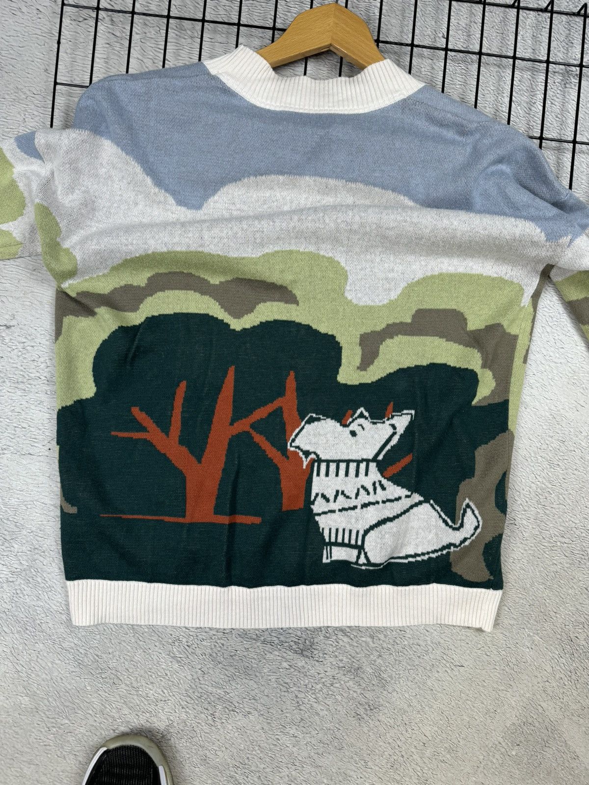 Other Radley London Pale Blue Radley & Friends Scenic Intarsia L Size L / US 10 / IT 46 - 10 Thumbnail