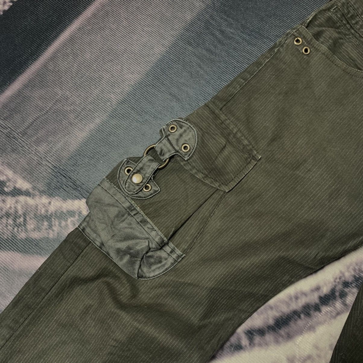 Japanese Brand Difference Rupert FLare pants Cargo Size US 31 - 3 Thumbnail