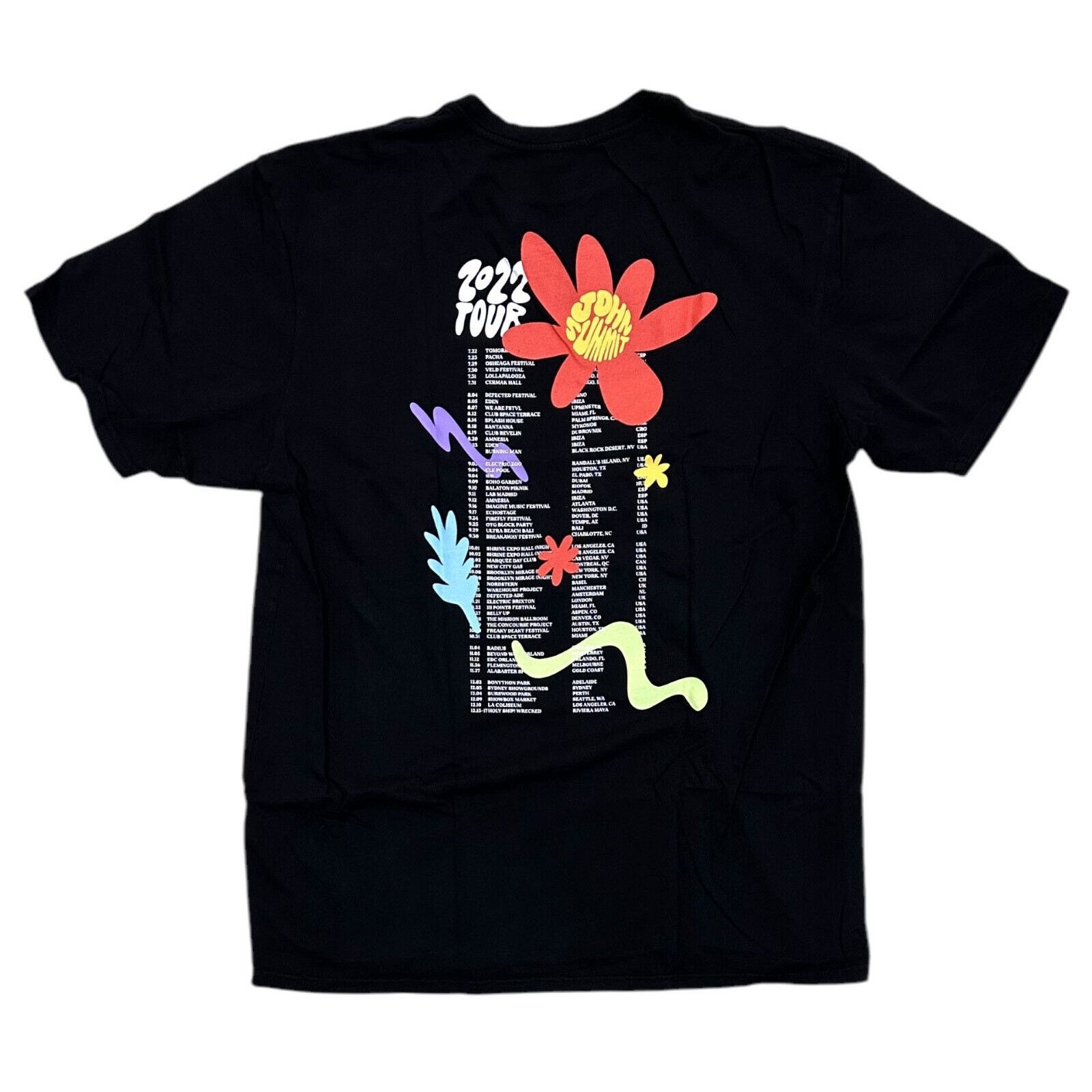 Other John Summit Official Merch Concert Tour 2022 Tee T-Shirt Size US XXL / EU 58 / 5 - 3 Thumbnail