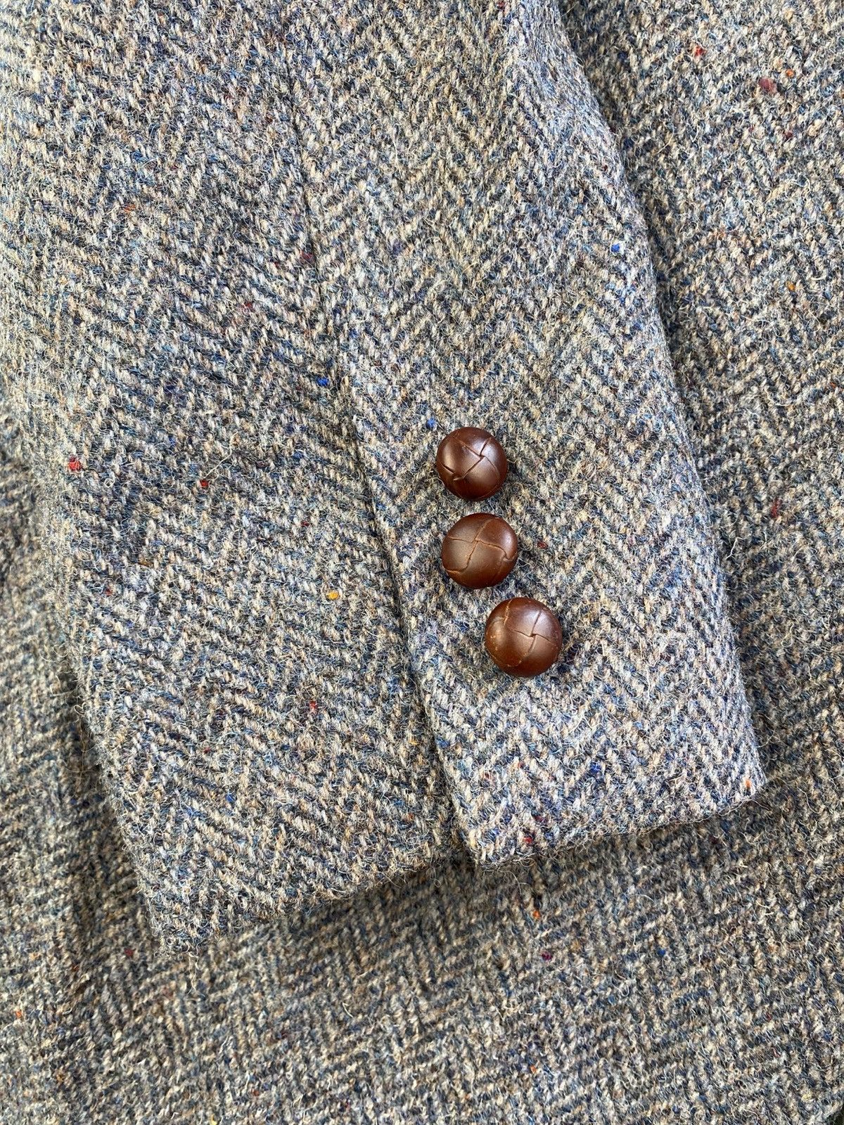 Harris Tweed Harris Tweed Union Made in USA Scottish Wool Blazer Size 42R Size 42R - 11 Thumbnail