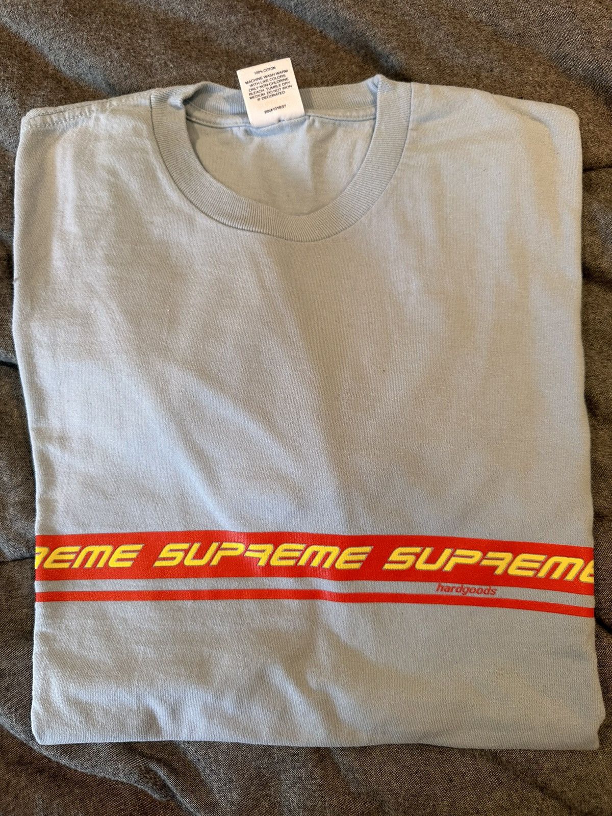 Supreme Supreme SS19 Hardgoods Tee Blue M Size US M / EU 48-50 / 2 - 1 Thumbnail