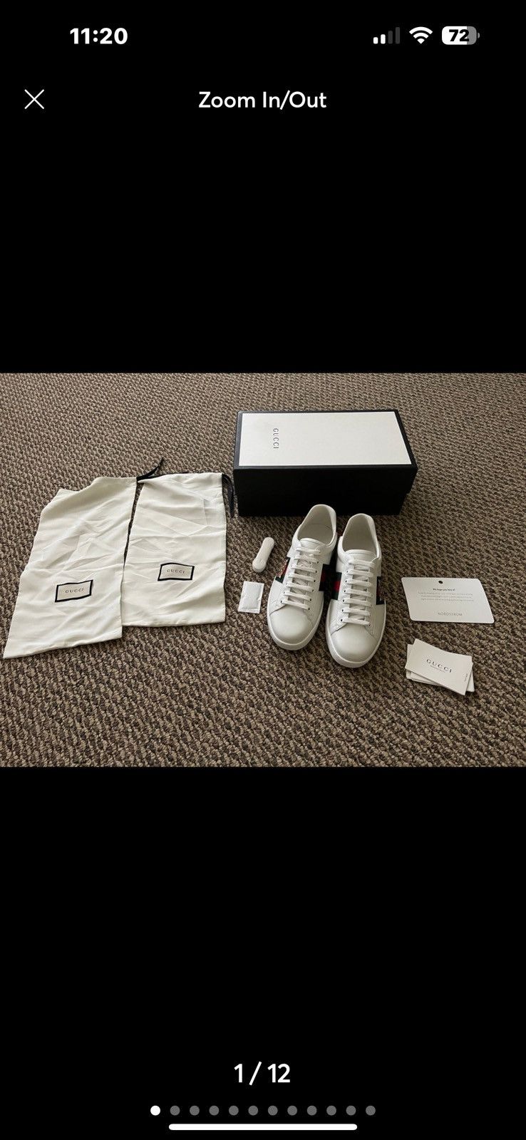 Gucci Gucci ace embroidered tiger Size US 9 / EU 42 - 10 Thumbnail
