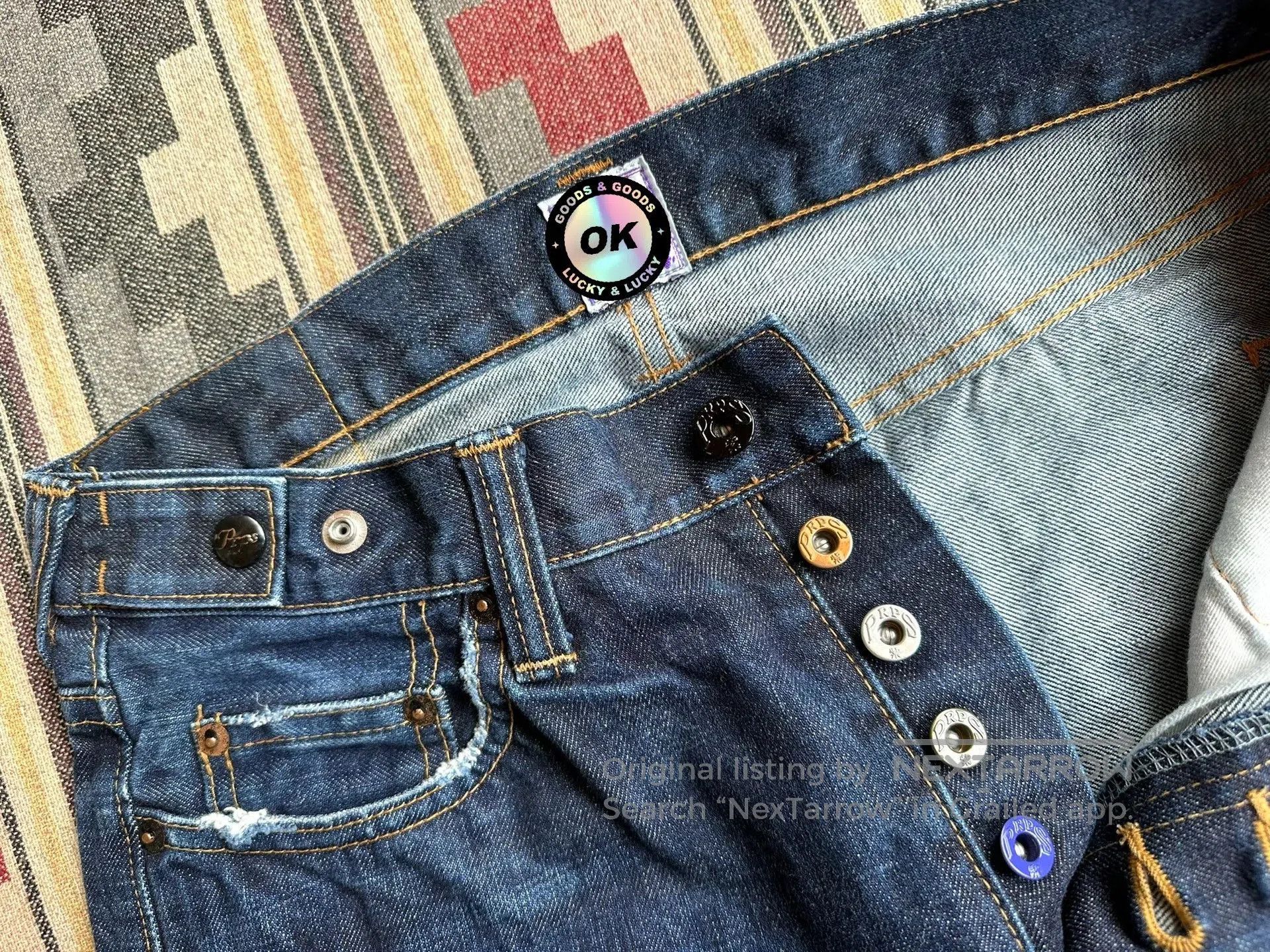 Prps Prps Distressed Jeans 03 Fit Japan Made. Size US 30 / EU 46 - 4 Thumbnail
