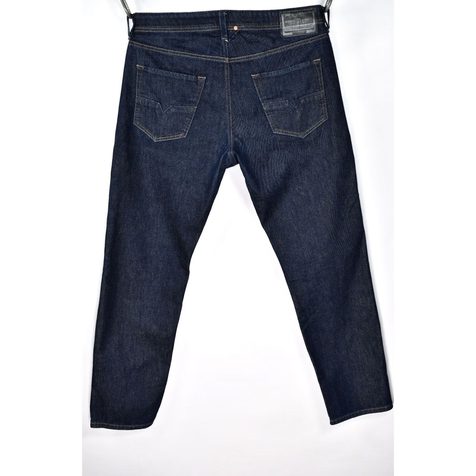Diesel DIESEL LARKLEE-BEEX 084LNH_STRETCH REGULAR TAPERED JEANS W34/L30 Blue Mens Regular Jeans Size US 34 / EU 50 - 2 Thumbnail