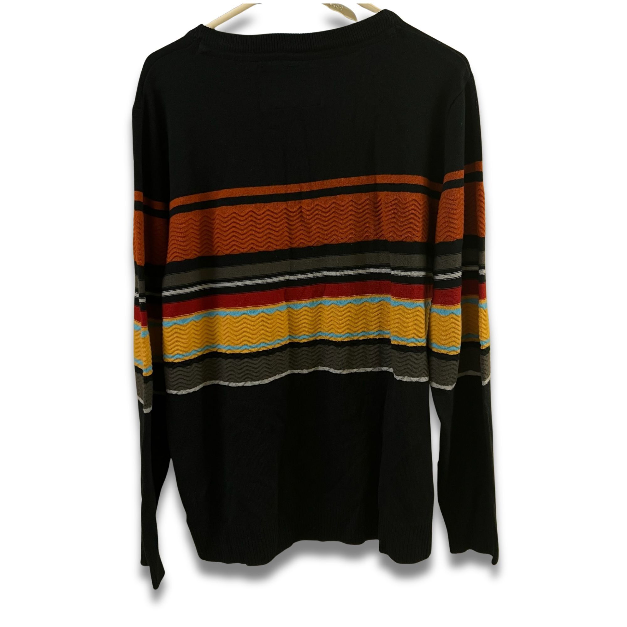 Soulstar Soul Star England XL Striped Crew Neck Sweater Multicolor Bl Size US XL / EU 56 / 4 - 3 Thumbnail