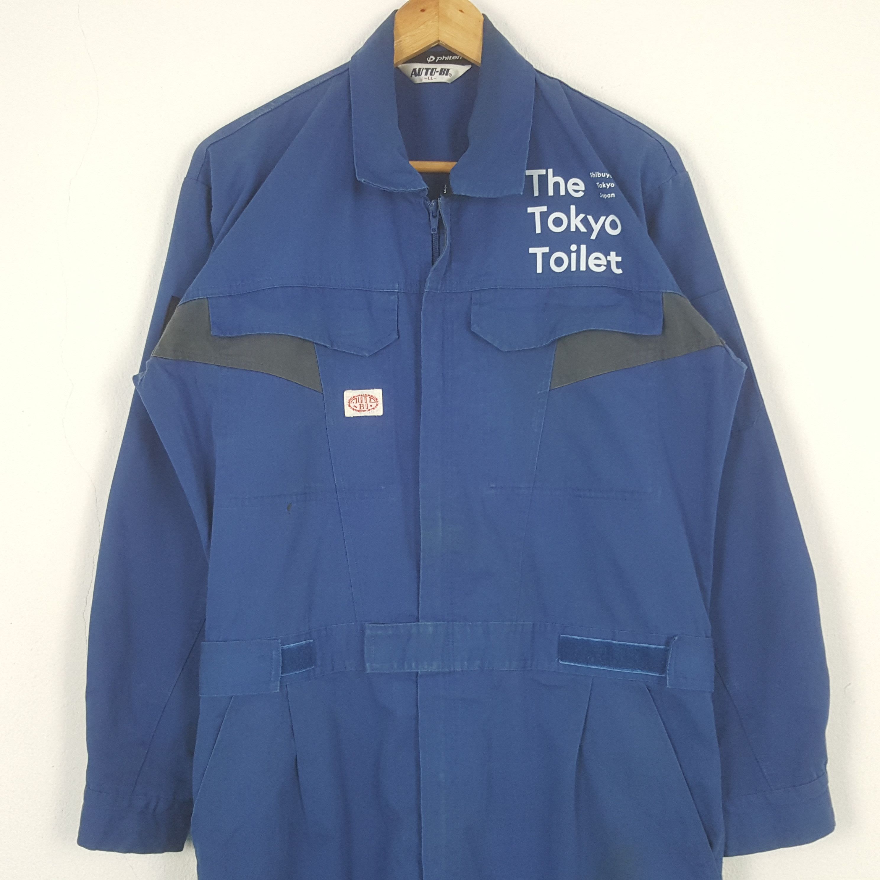 Japanese Brand Vintage The Tokyo Toilet Custom Coverall Jacket C298N20 Size US L / EU 52-54 / 3 - 5 Thumbnail