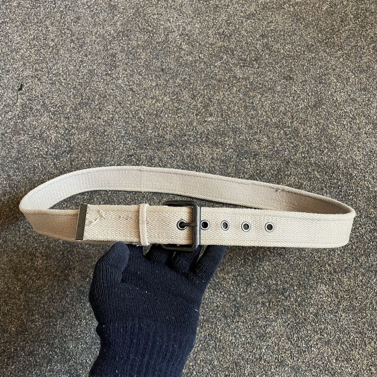 Vintage Vintage 90s Japanese Leather Belt Grunge Goth Archive OS Size ONE SIZE - 1 Thumbnail