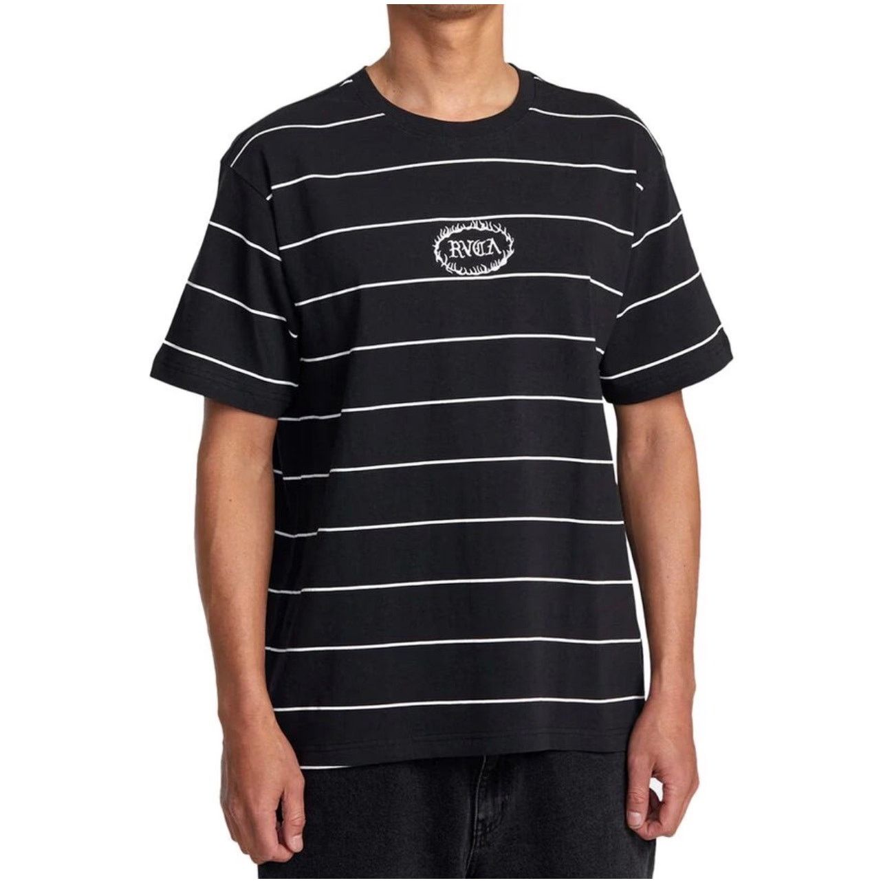 RVCA RCVA Vallejo Striped crew neck t-shirt Size US L / EU 52-54 / 3 - 1 Thumbnail
