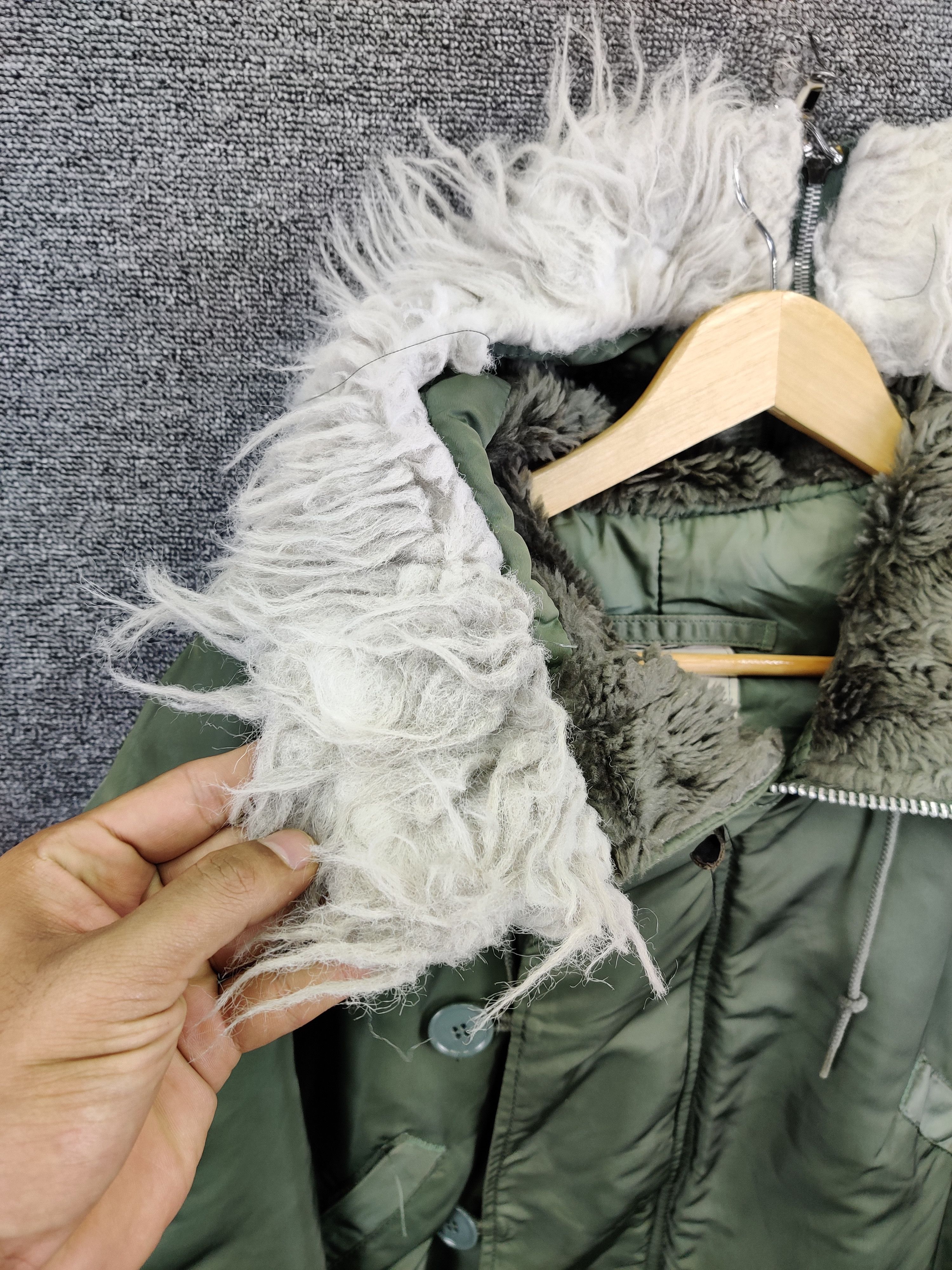 Alpha Industries Vintage Alpha Industries N2B Fur Flight Bomber Jacket Size US M / EU 48-50 / 2 - 8 Thumbnail