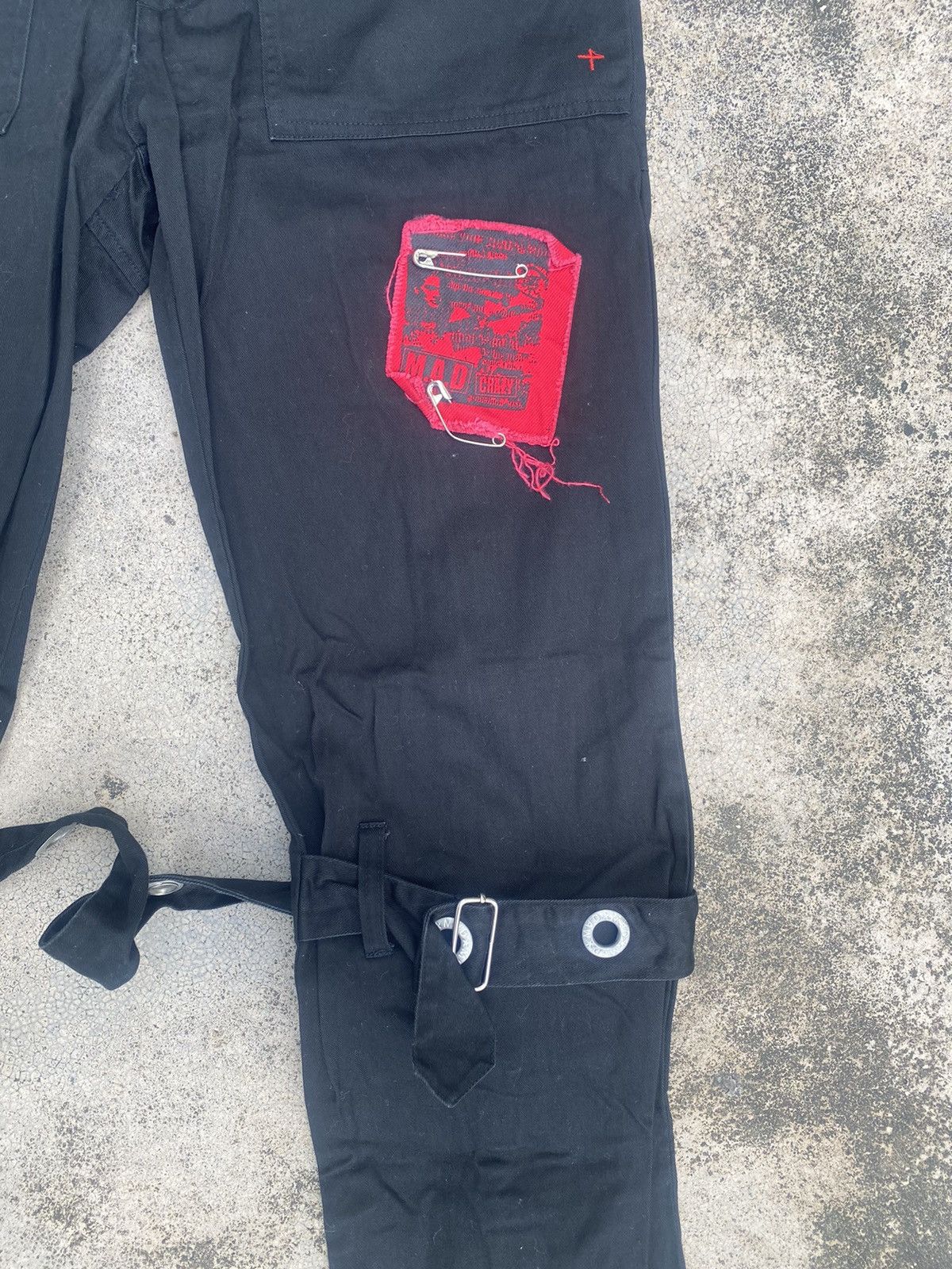Japanese Brand × Punk and Yo MVD Gothic Punk Seditionaries Bondage Zipper Denim Pants Size US 29 - 8 Thumbnail