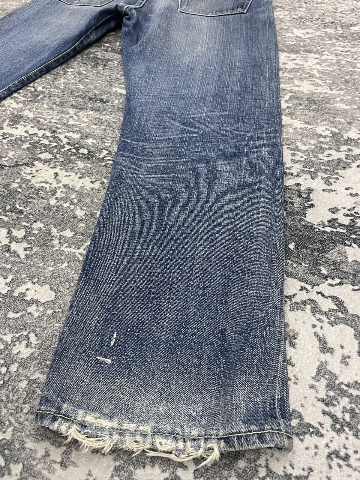 Vintage Vintage Ezra Fitch Salvage Denim Selvedge Size US 30 / EU 46 - 12 Thumbnail
