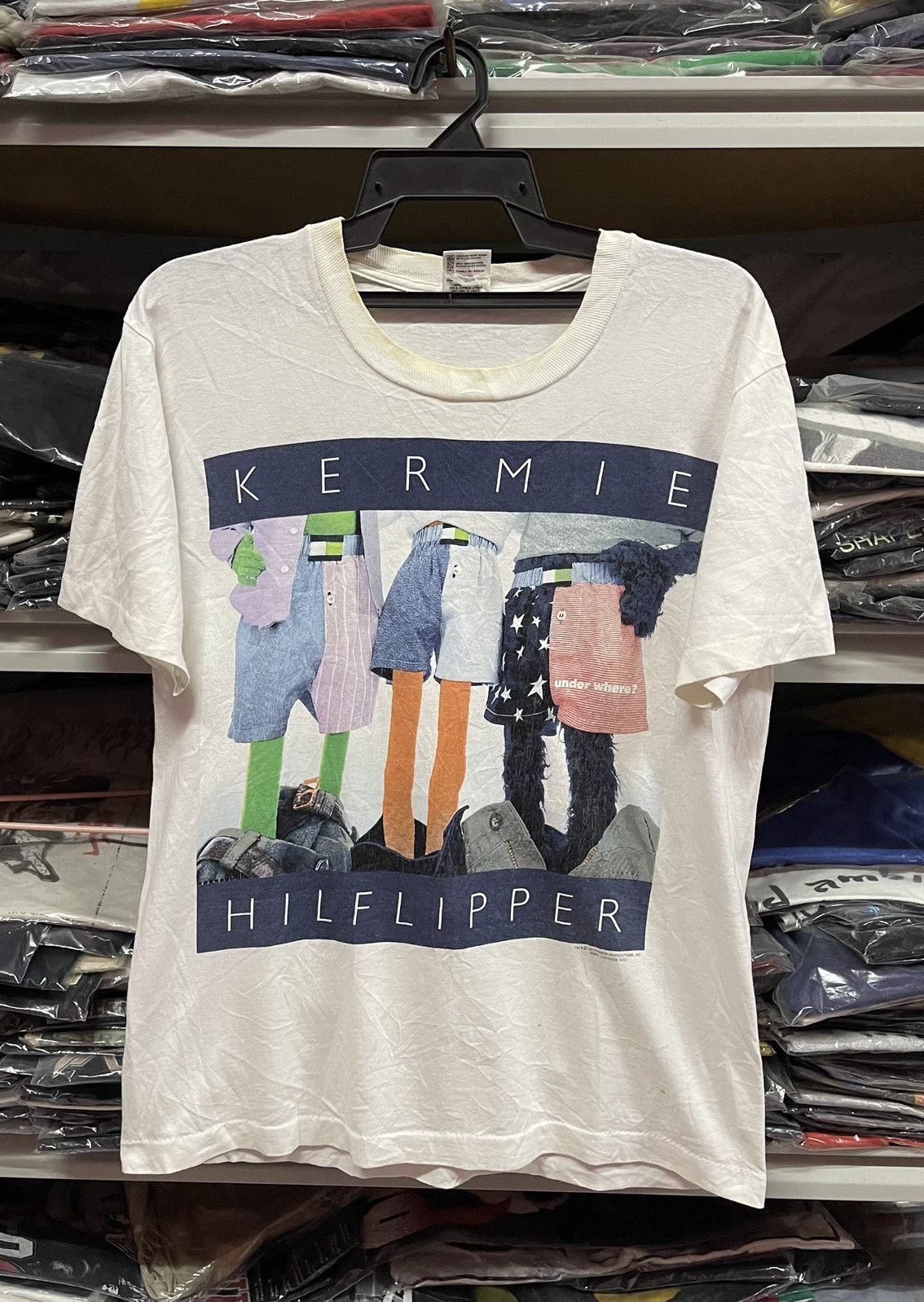Vintage Vintage Kermie Hilflipper Parody🔥🔥🔥 Size US M / EU 48-50 / 2 - 1 Thumbnail