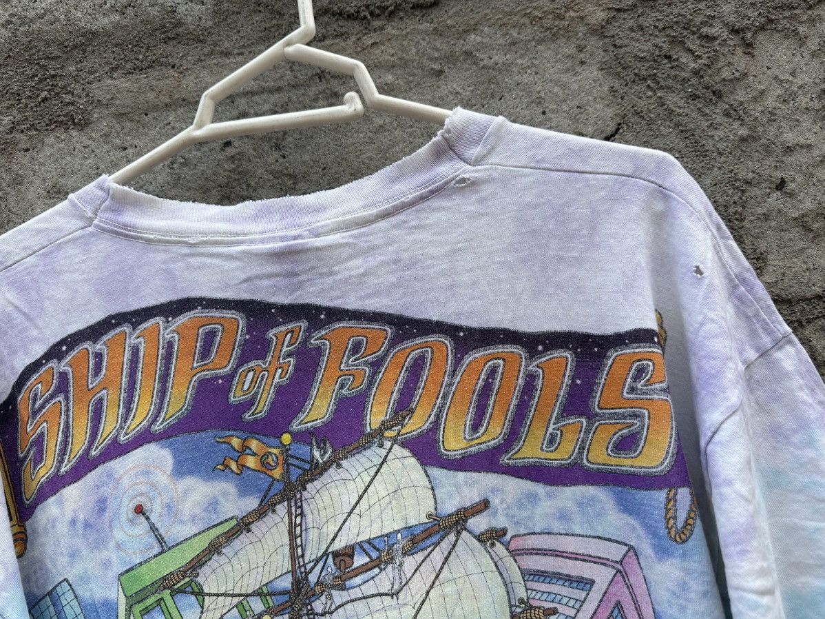 Grateful Dead × Liquid Blue × Vintage 1993 Vintage greatful dead ship of fools tie dye T-shirt Size US XL / EU 56 / 4 - 8 Thumbnail