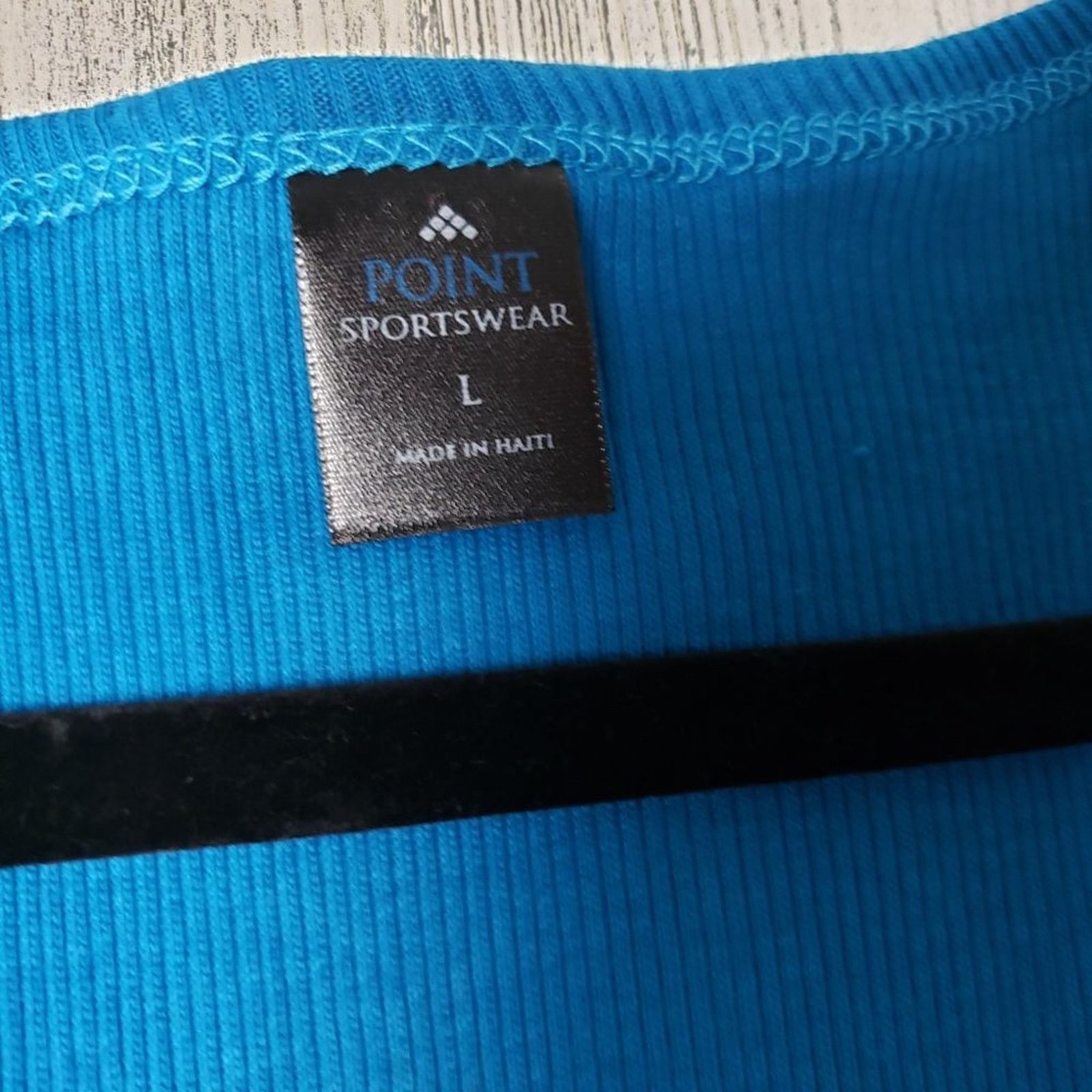 Other NWOT Point Sportswear Teal Blue Racerback Tank Top Large Size L / US 10 / IT 46 - 5 Thumbnail
