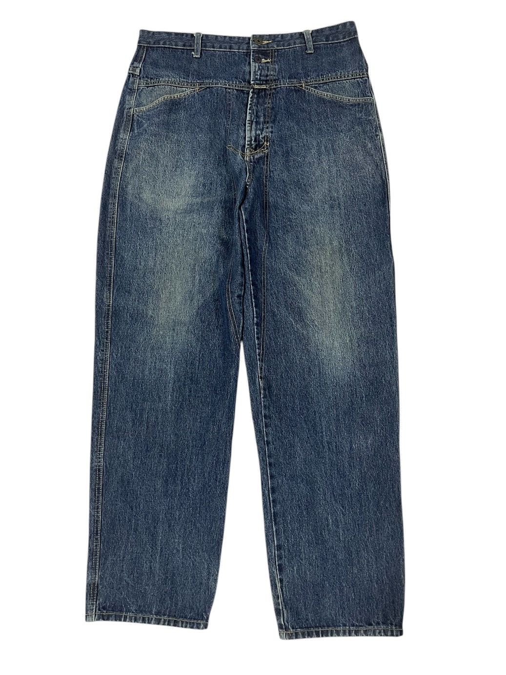Designer × Marithe + Francois Girbaud × Vintage Marithe & Francois Girboud Workwear Carpenter Jeans Size US 34 / EU 50 - 2 Thumbnail