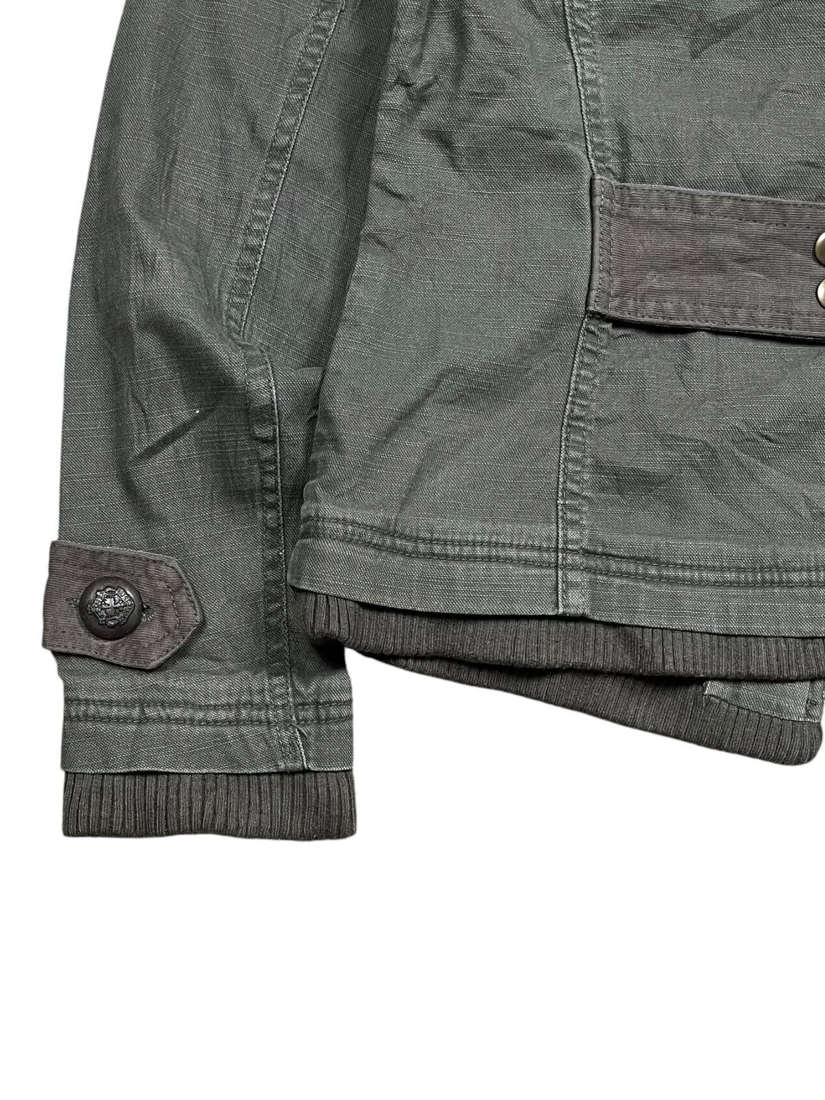 Japanese Brand Bono Jacket Military Troop Back Number Size US S / EU 44-46 / 1 - 10 Thumbnail