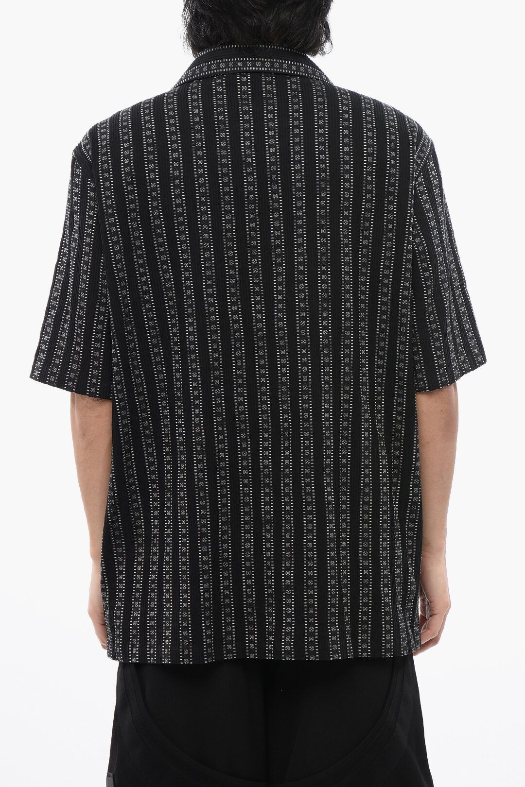 Off-White og1mm0625 Bowling Shirt in Black Size US S / EU 44-46 / 1 - 2 Thumbnail