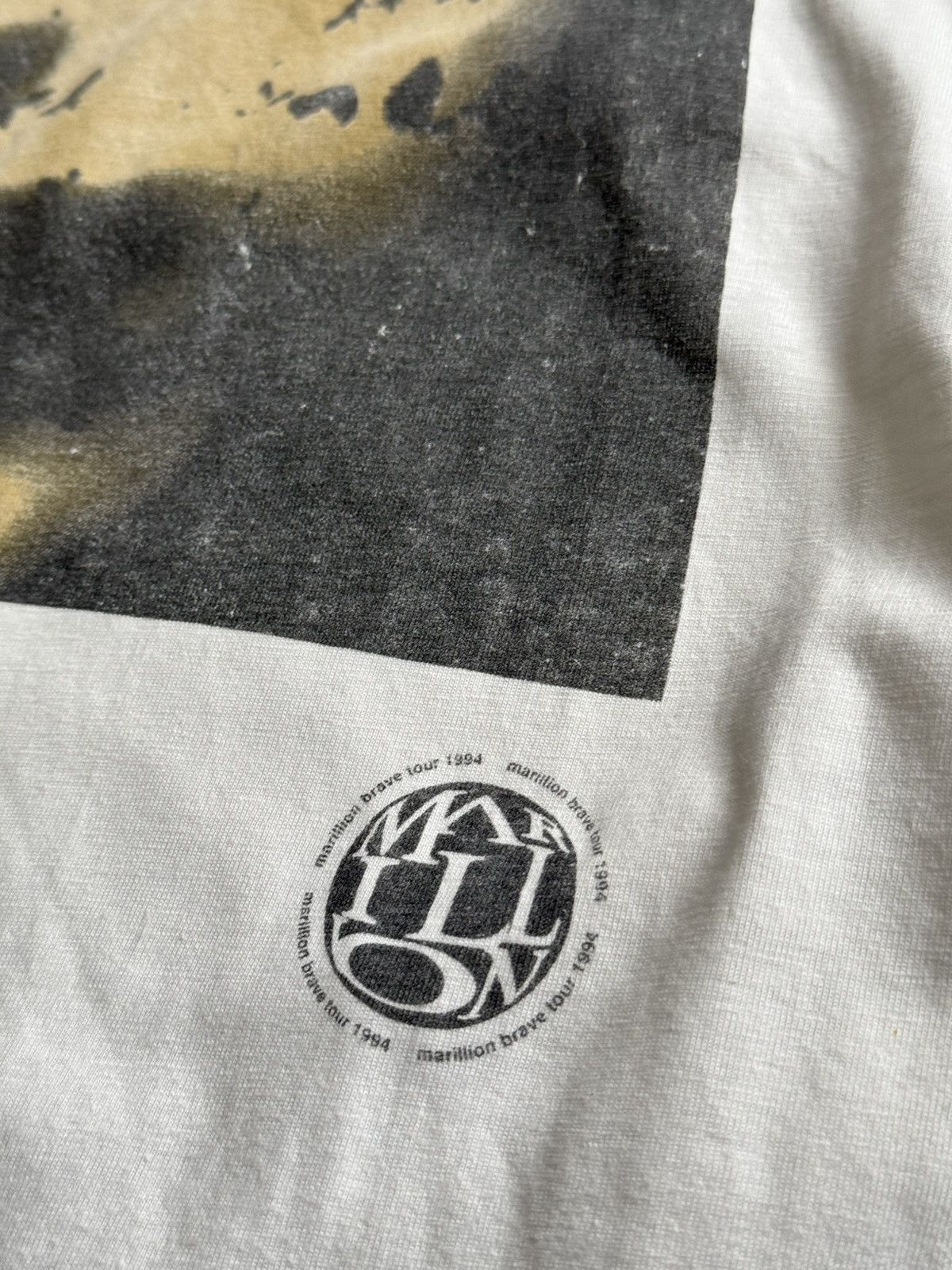 Band Tees × Vintage 1994 Marillion Brave tee vintage big logo Size US XL / EU 56 / 4 - 5 Thumbnail
