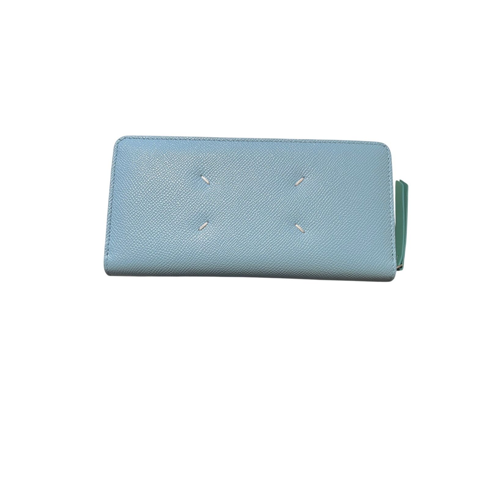 Maison Margiela Maison Margiela Snatched Long Wallet, Blue NWT Size ONE SIZE - 3 Thumbnail