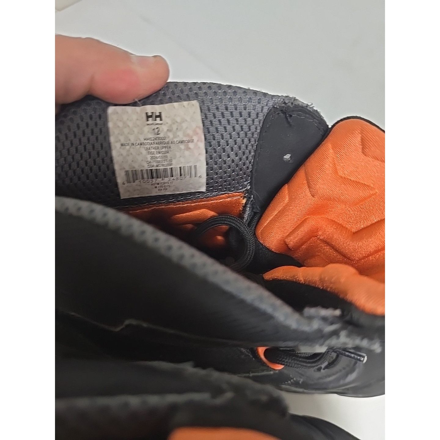 Helly Hansen Helly Hansen Men's 6'' CTCP HHS243002 Work Boots Black 12M Size US 12 / EU 45 - 7 Thumbnail