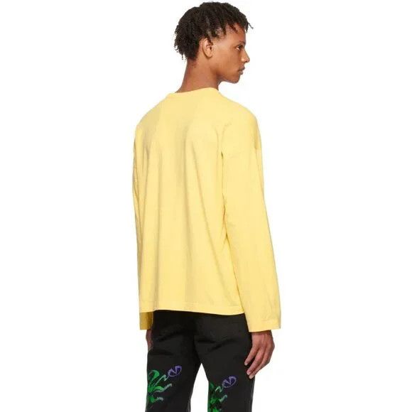 Other Vivendii Organic Cotton Long Sleeve T-Shirt L Mens Yellow Size US L / EU 52-54 / 3 - 14 Thumbnail