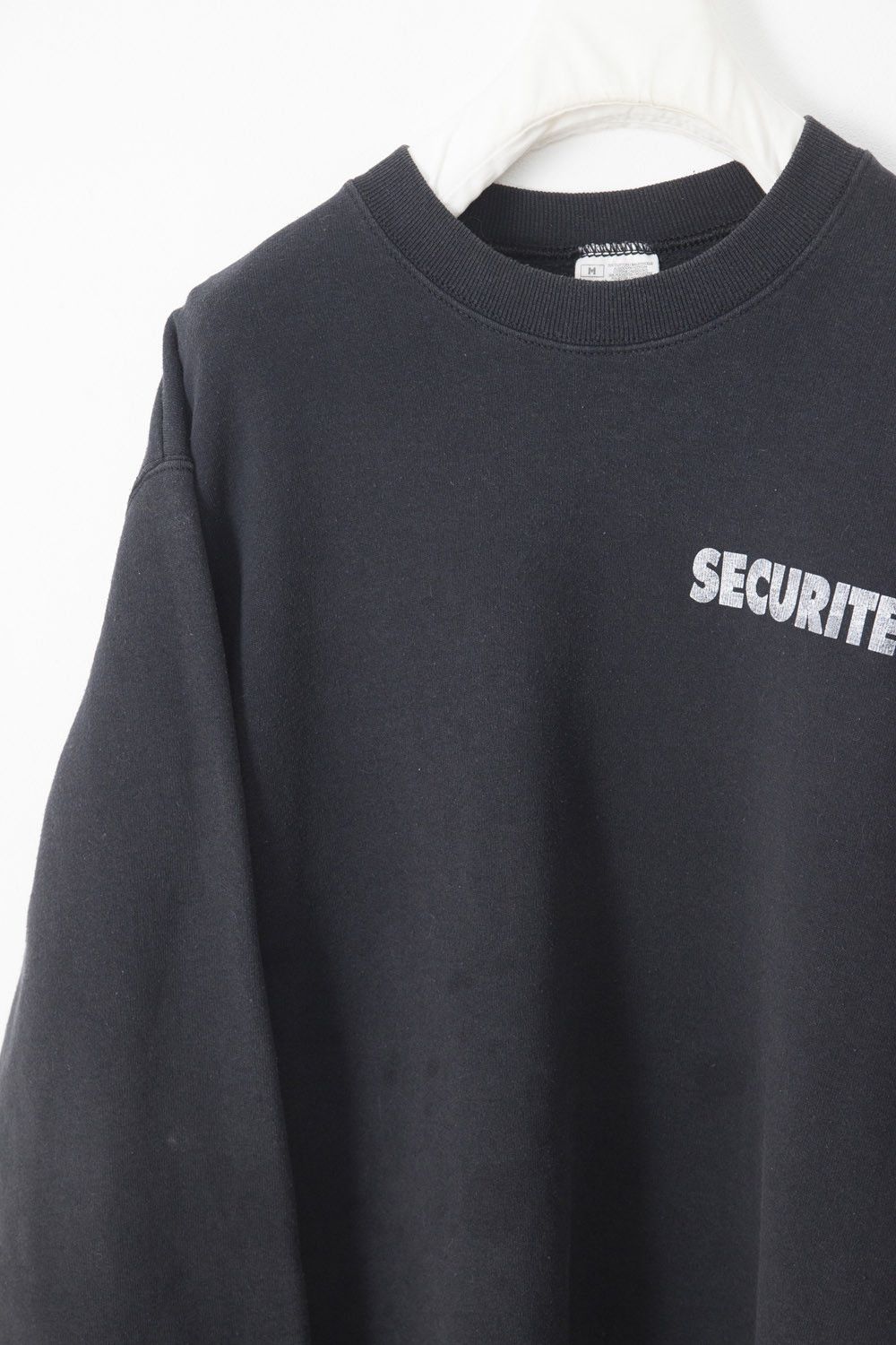 Vintage Vintage 1990's French Security sweatshirt - Screen Stars Size US M / EU 48-50 / 2 - 2 Thumbnail