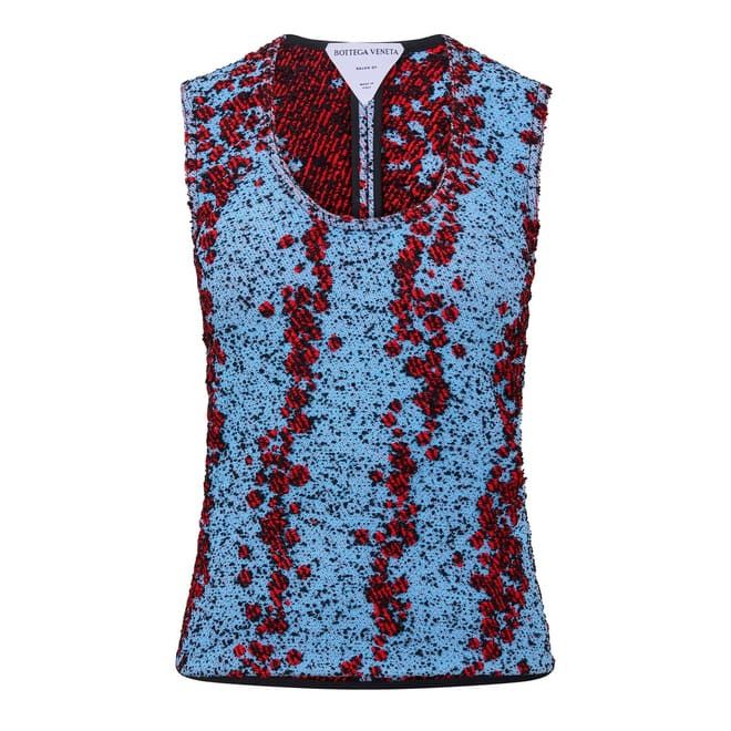 Bottega Veneta Bottega Veneta Scoop Neck Tank Top in Multi Size XS / US 0-2 / IT 36-38 - 1 Thumbnail